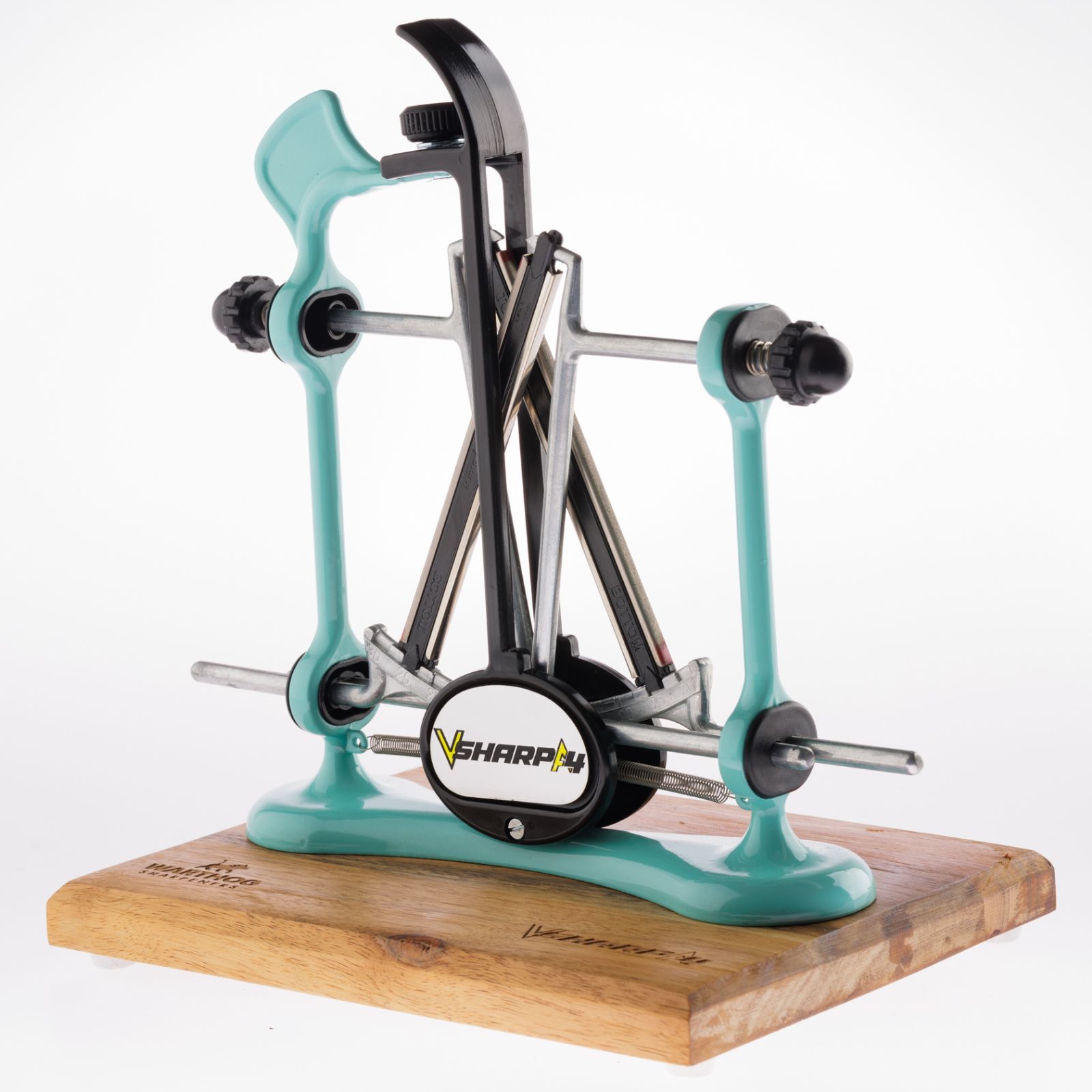 Aiguiseur de couteaux V-Sharp A4 ELITE bleu aqua