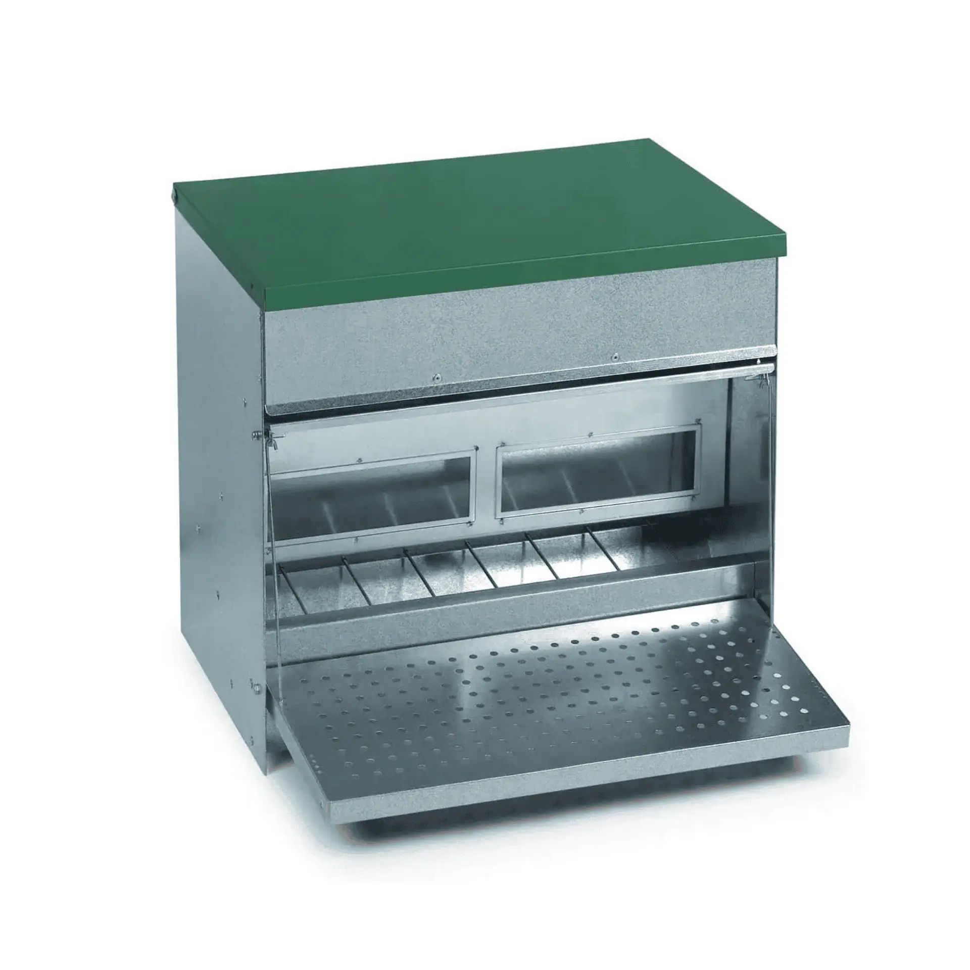 Agrarzone Mangiatoia automatica per pollame a pedale 20 Kg