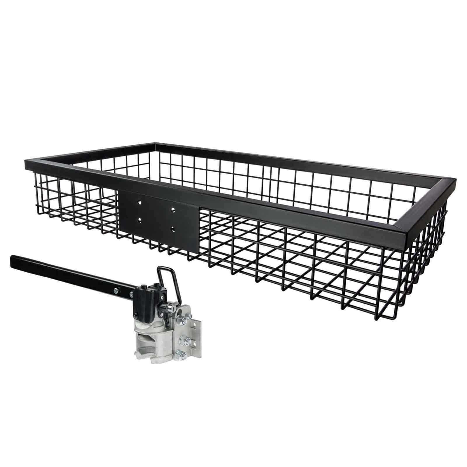 Heckträger schwarz, Kupplung klappbar 102x53x16,5 cm