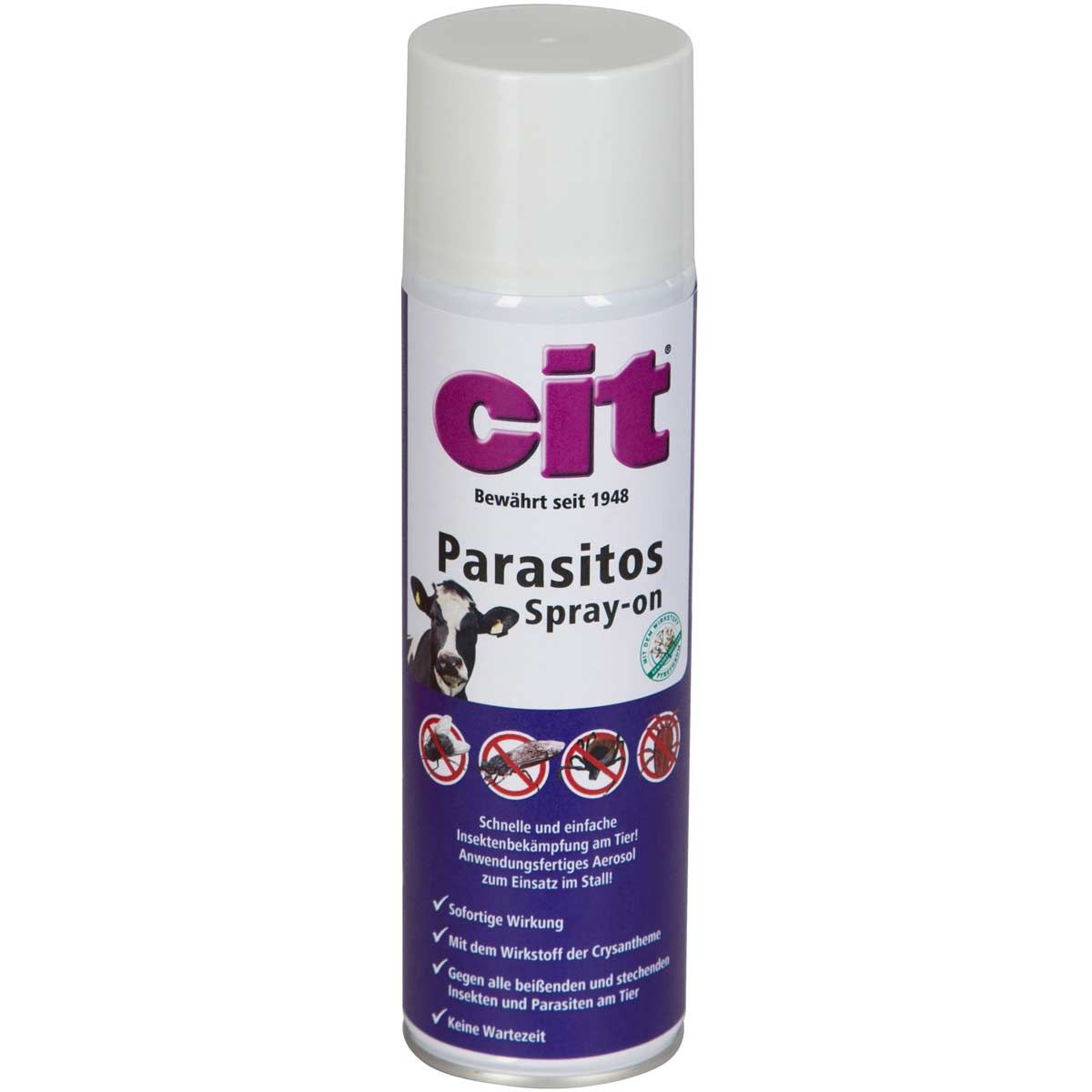 Cit Parasitos Insektenspray für Rinder & Nutztiere 500 ml