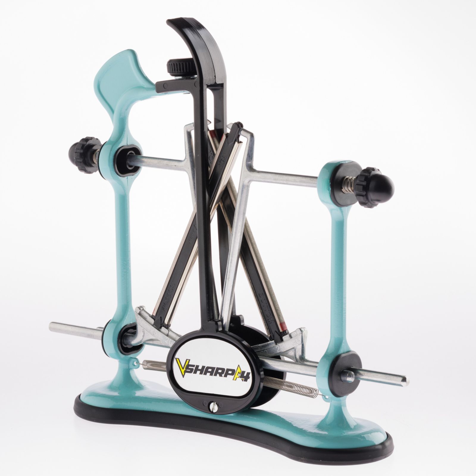 Aiguiseur de couteaux V-Sharp A4 bleu aqua