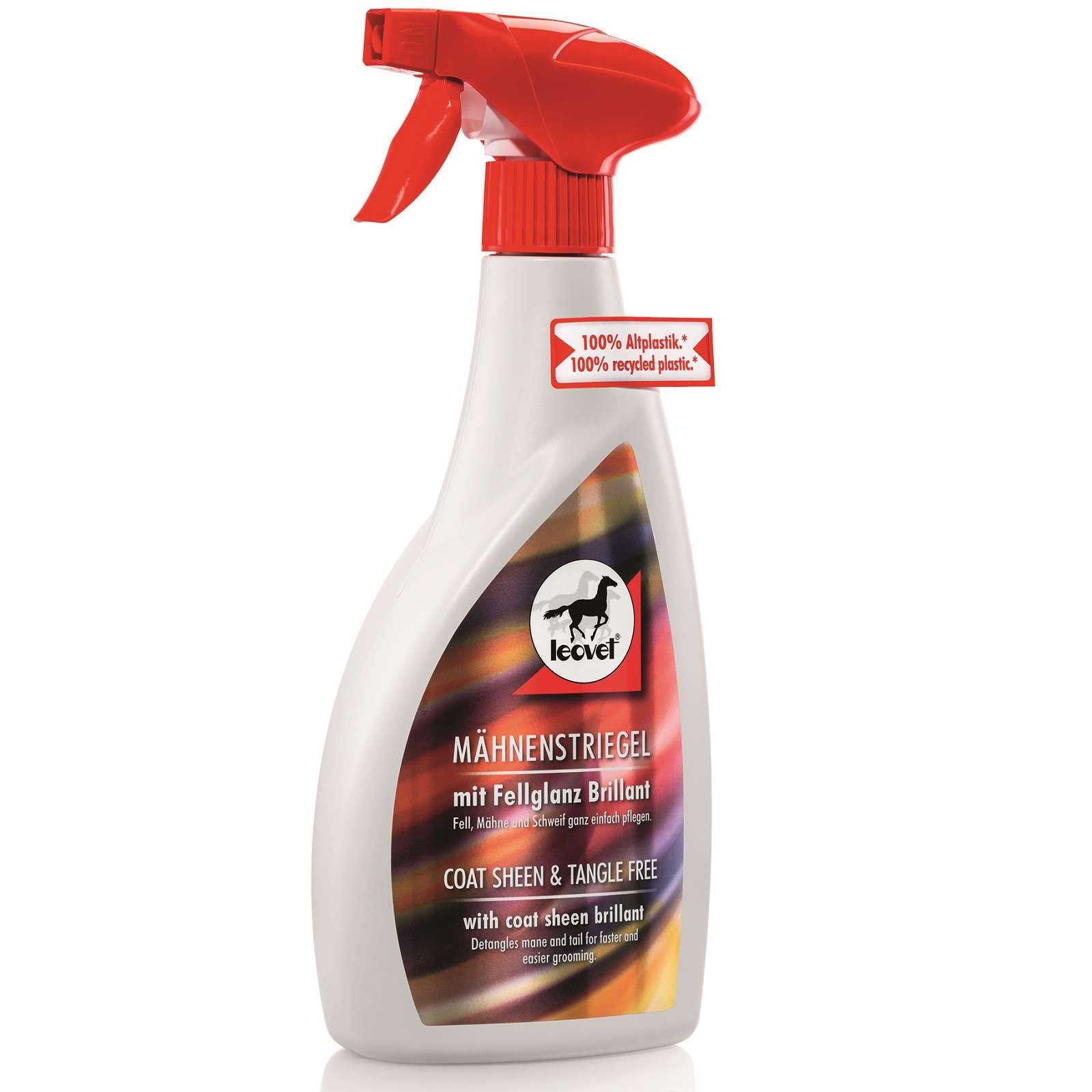 Spray démêlant et brillance pour crinière Leovet à l'huile de cèdre, 550 ml