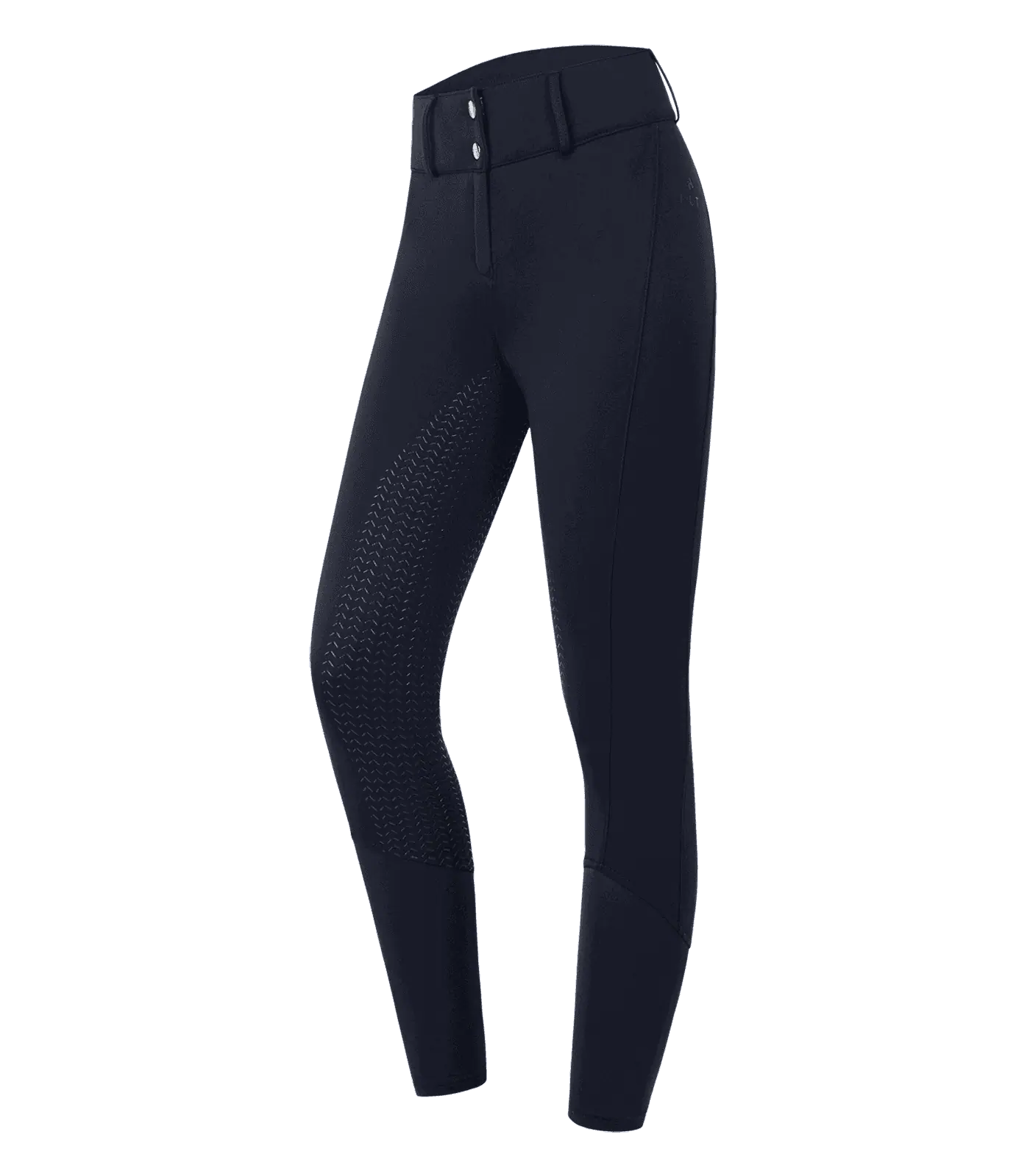 Pantalon d'équitation ELT Essential taille haute silicone, bleu profond, 38