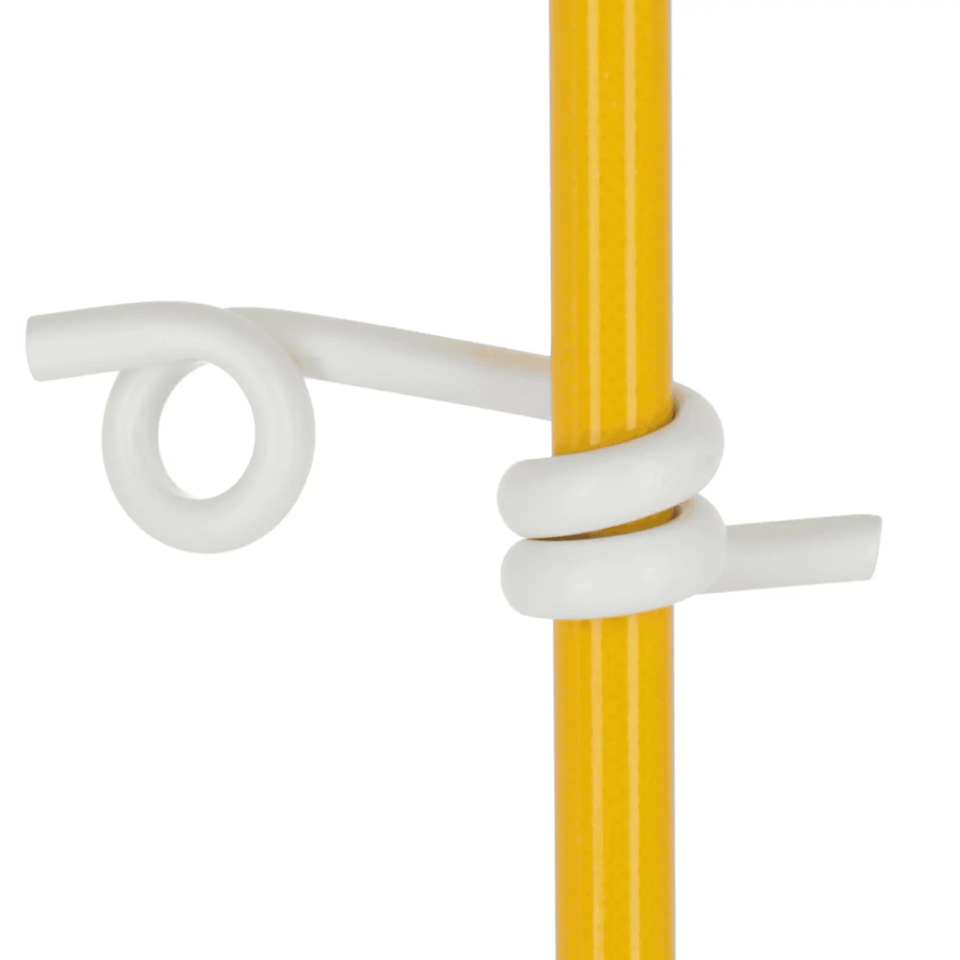 Plastic eyelets for round fibreglass posts up to 10 mm