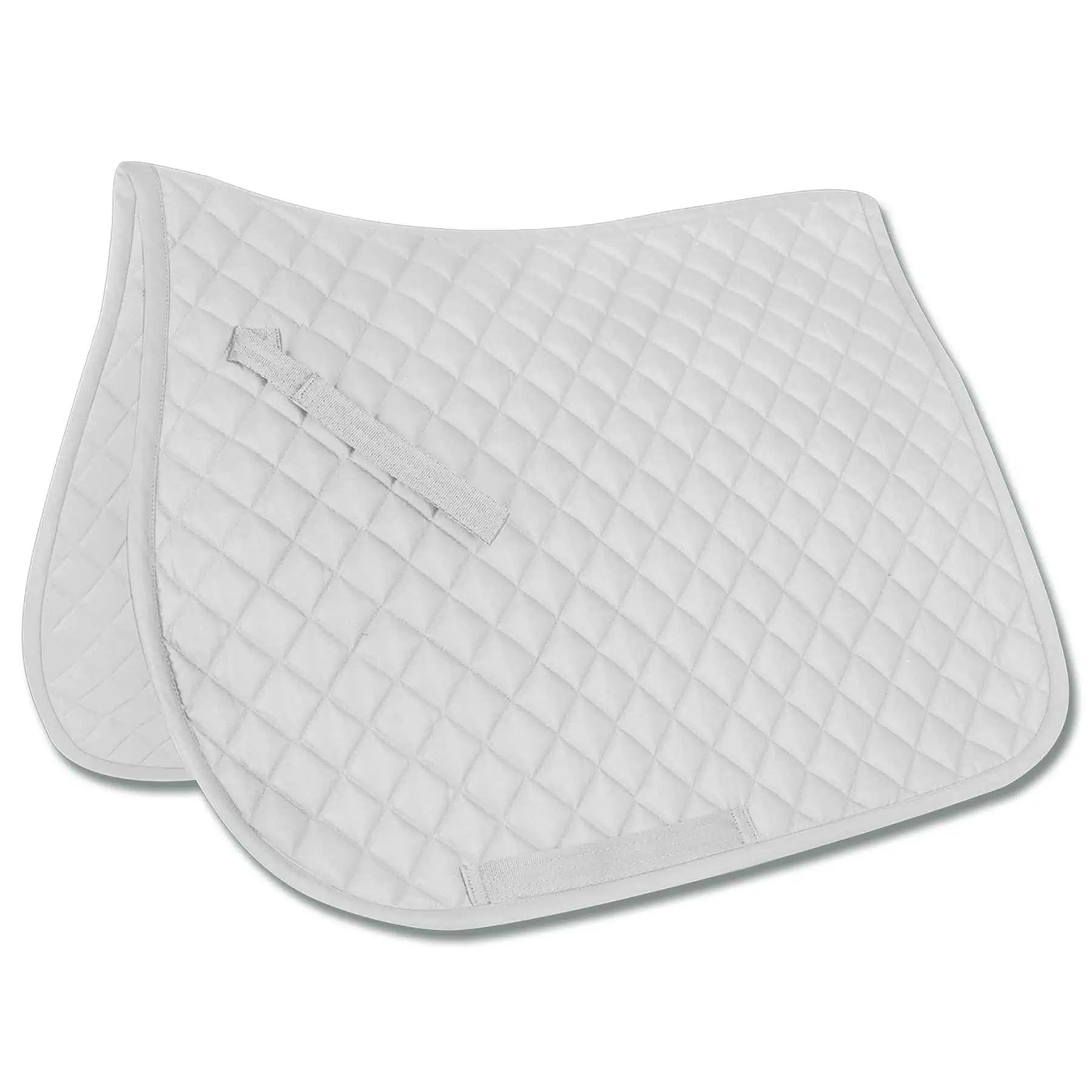 Chabraque Felix Waldhausen, tapis de selle blanc, mousse 15 mm anti-choc, Pony