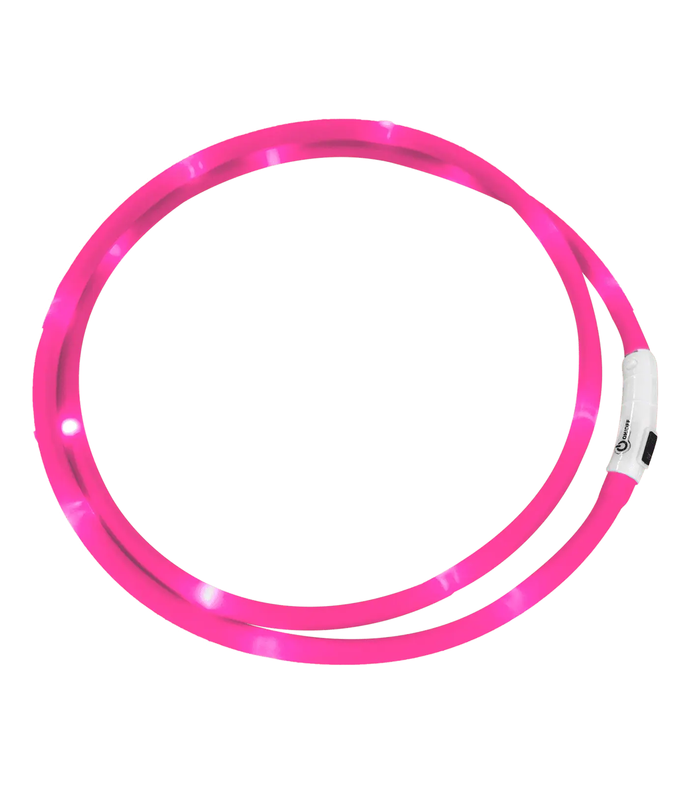 Waldhausen LED Leuchthalsring für Pferde, 150 cm zuschneidbar, pink