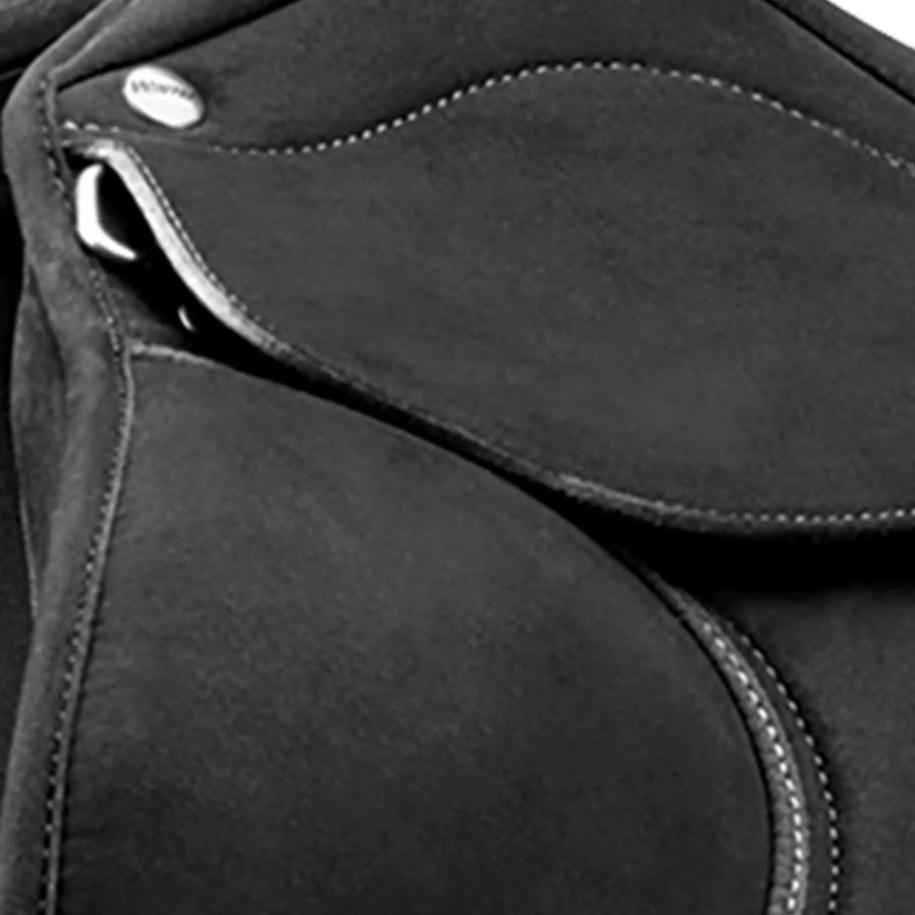 Selle polyvalente WintecLite D'Lux large, technologie HART, détail, fermeture