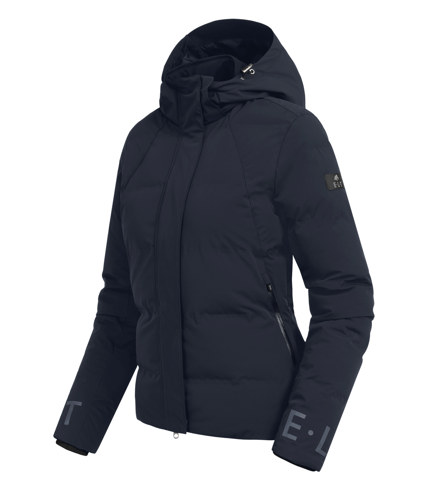 ELT Veste d'équitation performante pour l'hiver Ohio, bleu foncé, 158/164