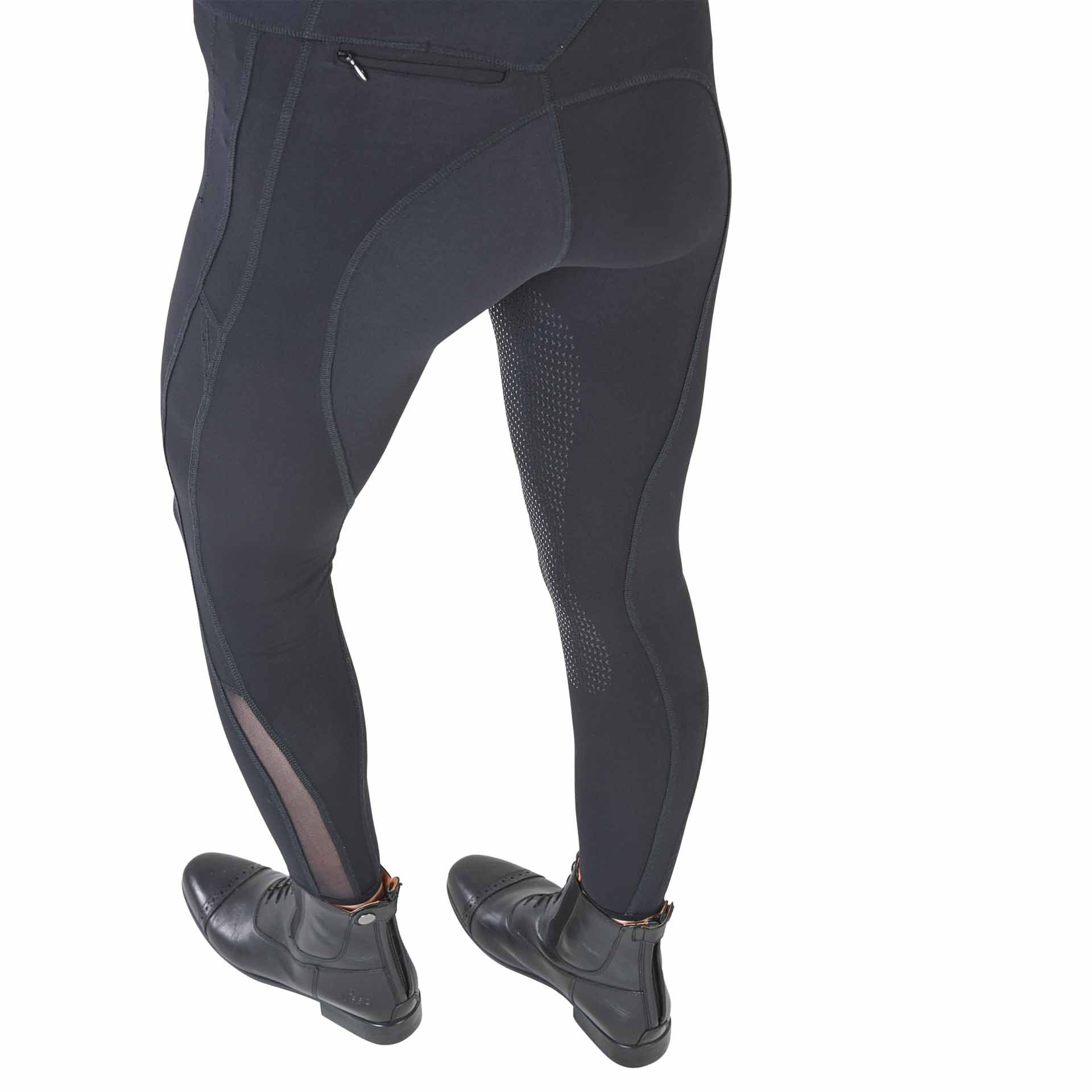Collant d'équitation BUSSE AIRY II, léger avec inserts mesh, vue arrière