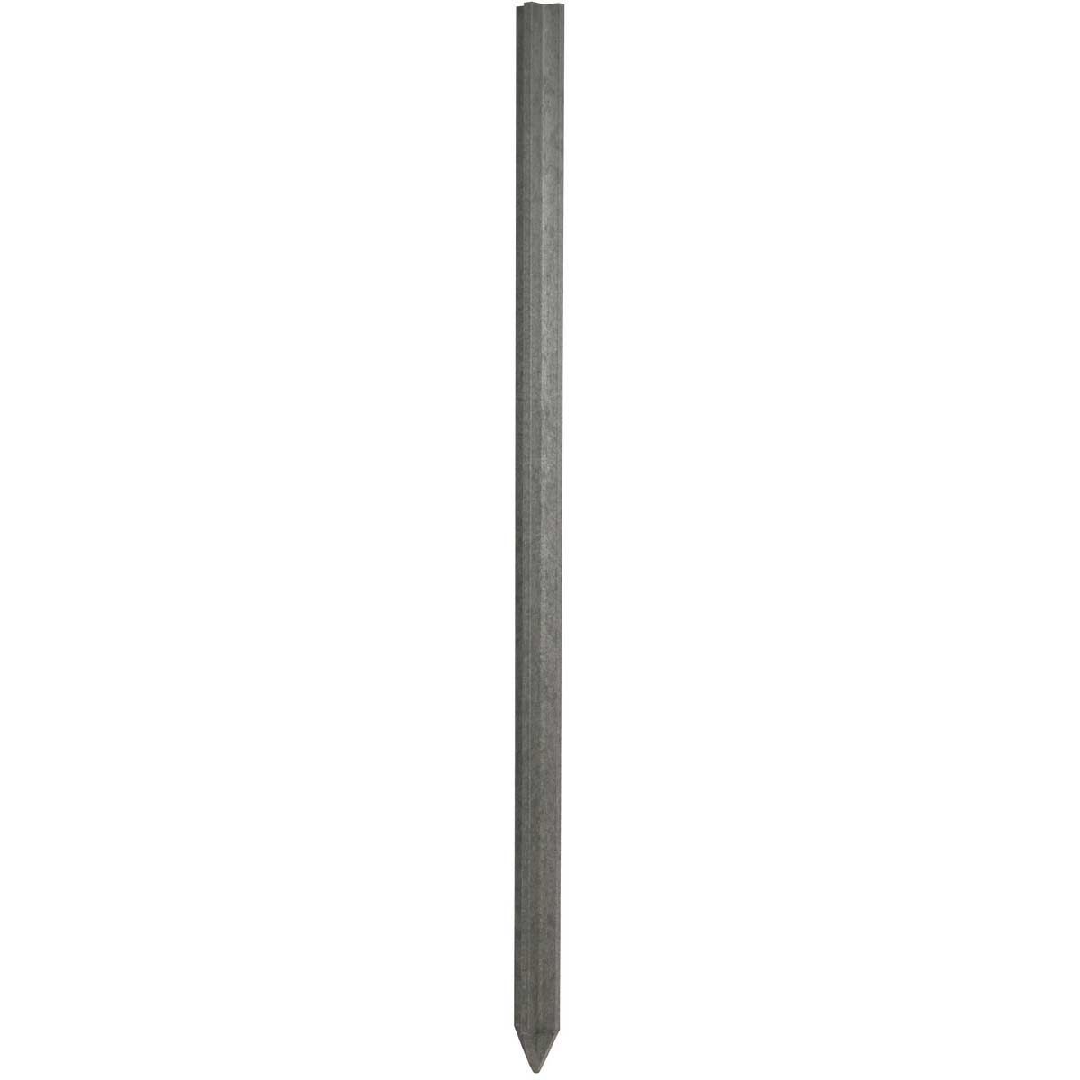 Kerbl keresztprofilú újrahasznosított karó, stabil kerítésoszlop, 200 cm