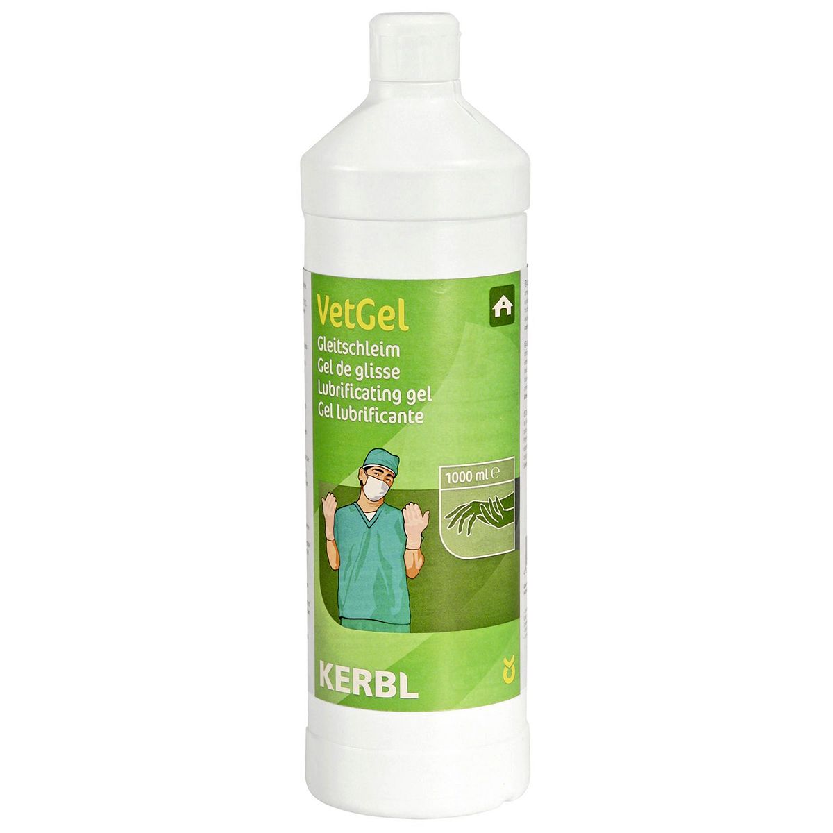 Kerbl VetGel Gel Lubrifiant Veterinar Fătare & Examinare 1 L