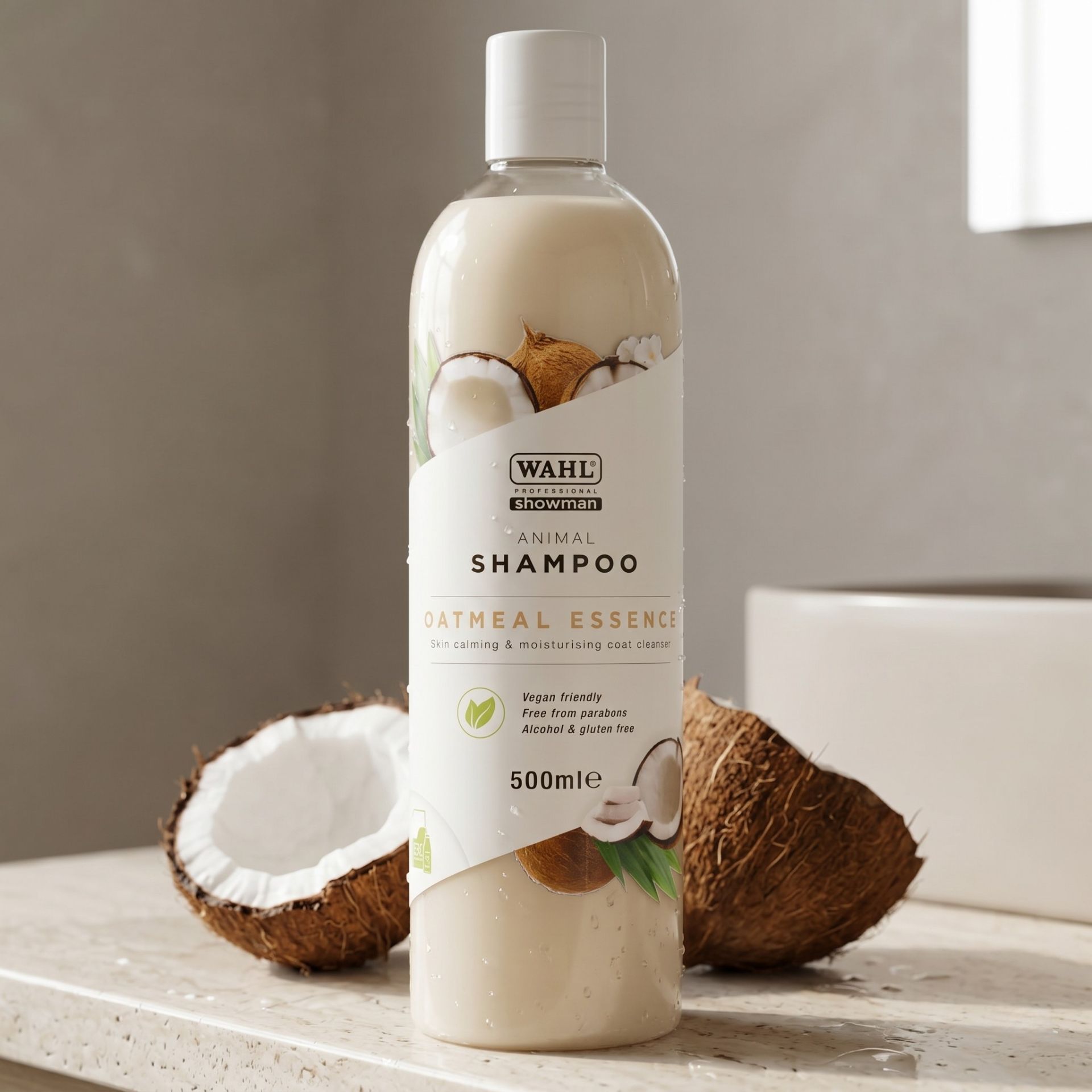 shampoo, animal, oatmeal, coconut, 500ml