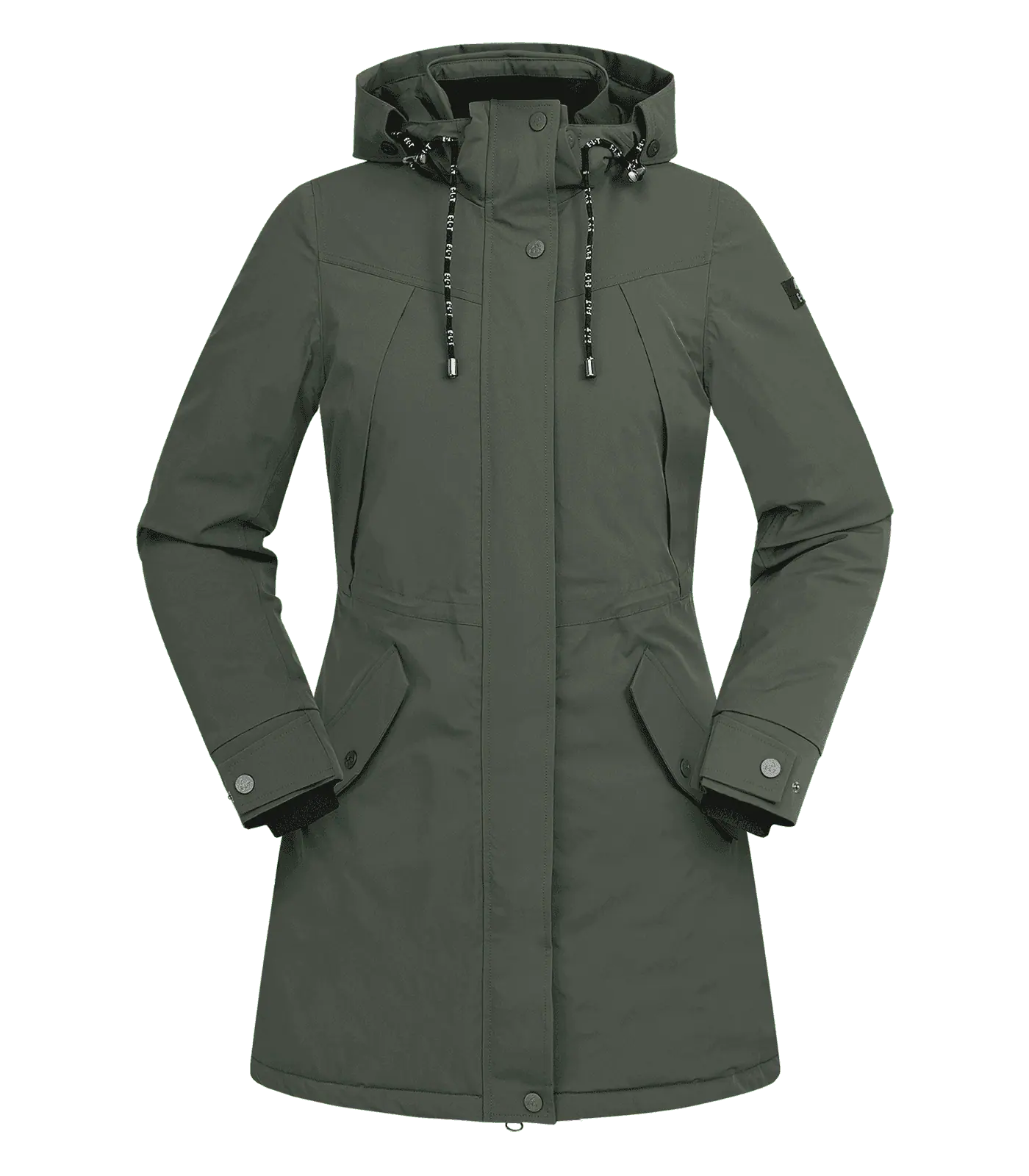 ELT Winter-Performance-Reitparka Ontario, wasserdicht & winddicht, dunkeloliv XXL