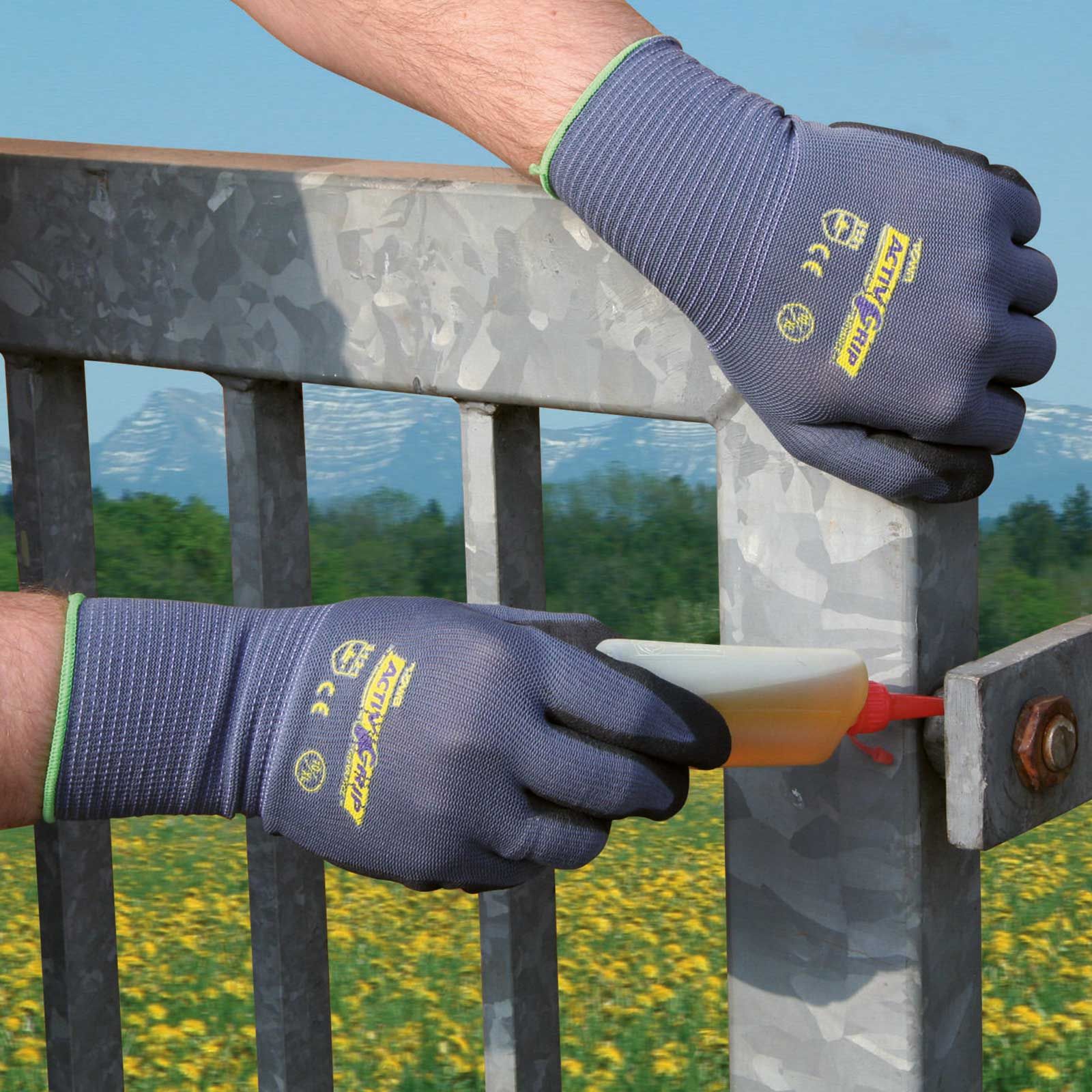 Keron Gant en tricot fin Activ Grip Advance, revêtement nitrile, taille 7