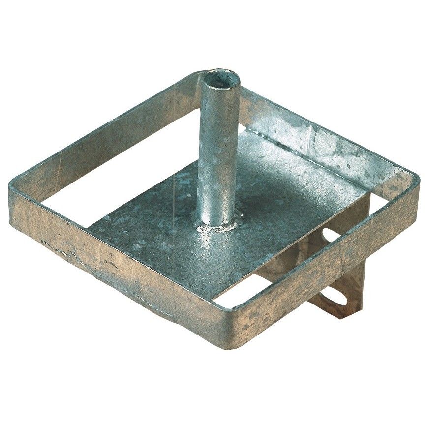 Kerbl Supporto Pietra da Leccare Metallo Zincato, Universale