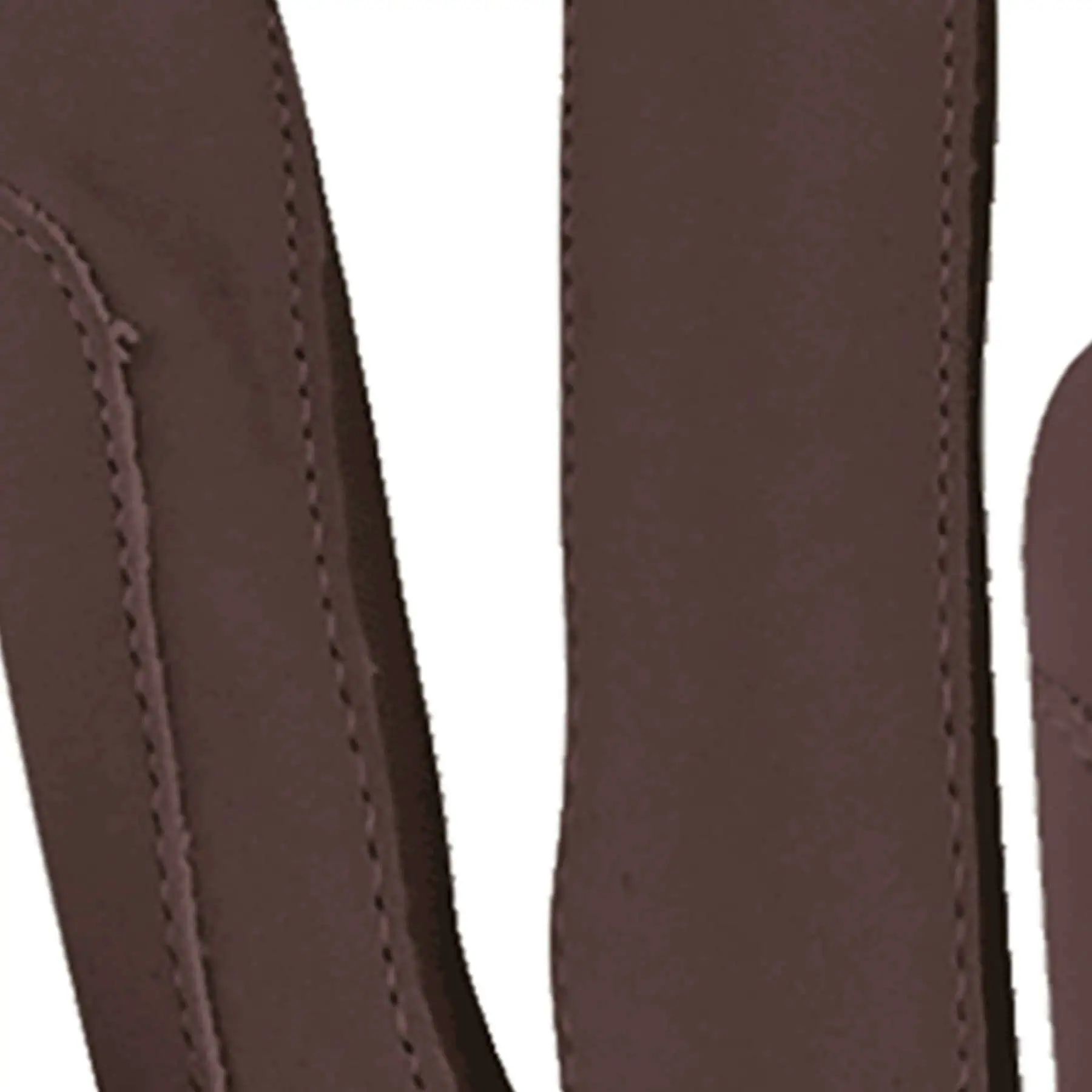 Gant d'équitation ELT Le Polyvalent, aspect daim, scratch, S, marron