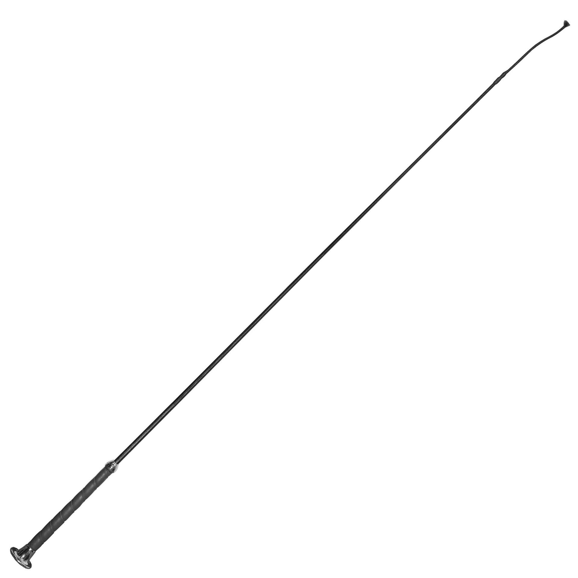Covalliero Dressyrpiska 110 cm Läderhandtag, Glasfiber
