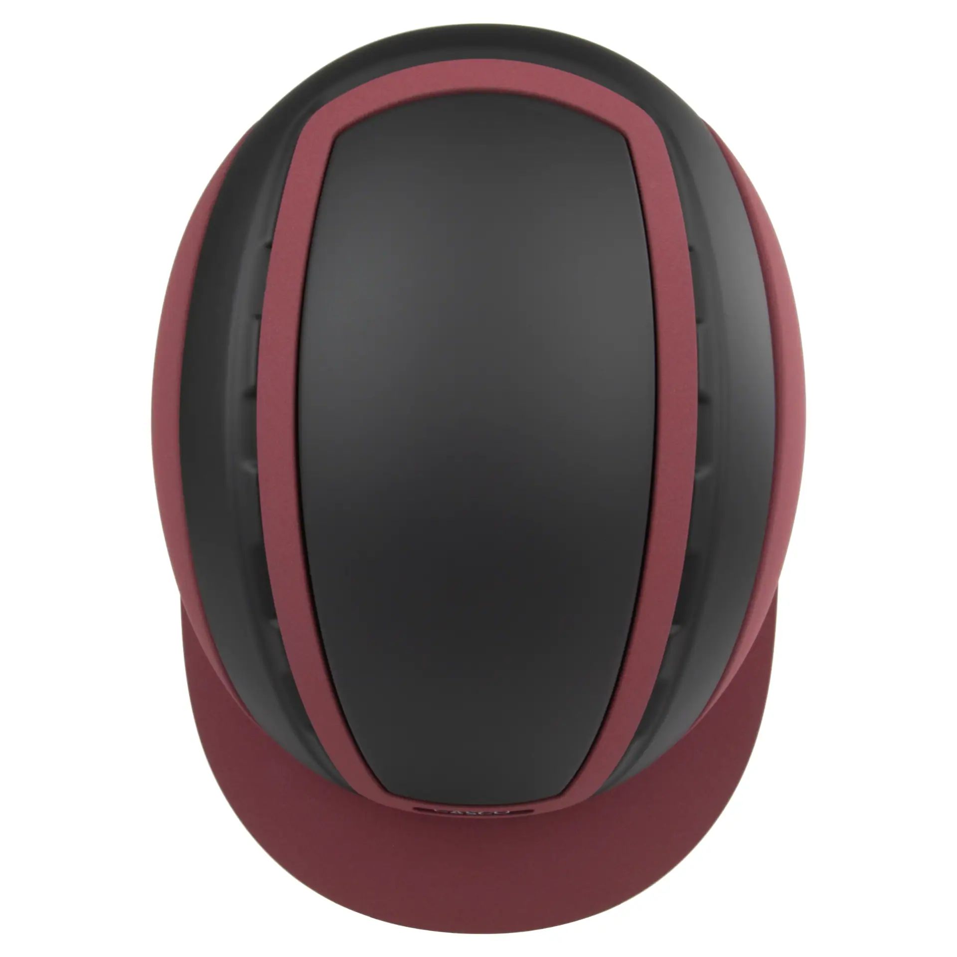 Casco Reithelm Elite Precision, Carbon-Top, sportlich & sicher, Velaris Burgund M