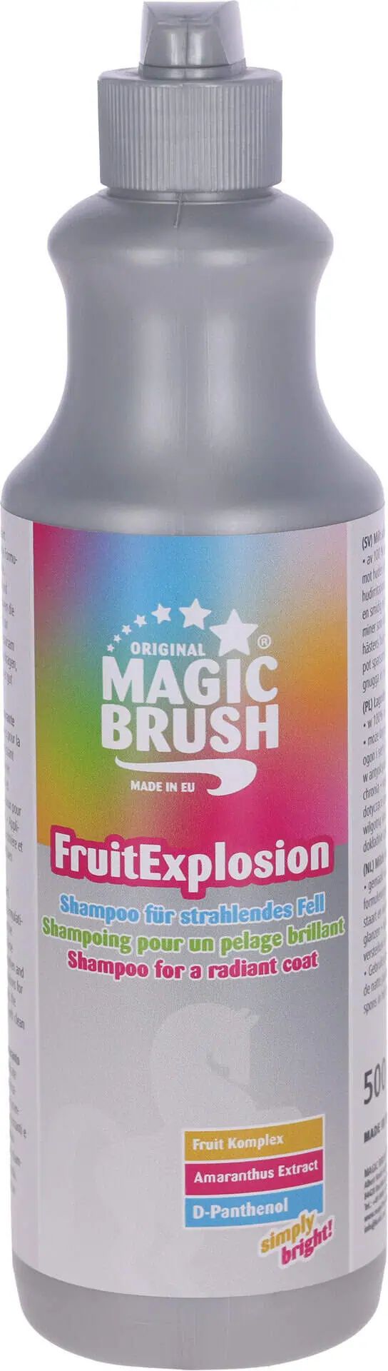 MagicBrush Pferdeshampoo FruitExplosion mit Amaranth-Extrakt, 500 ml