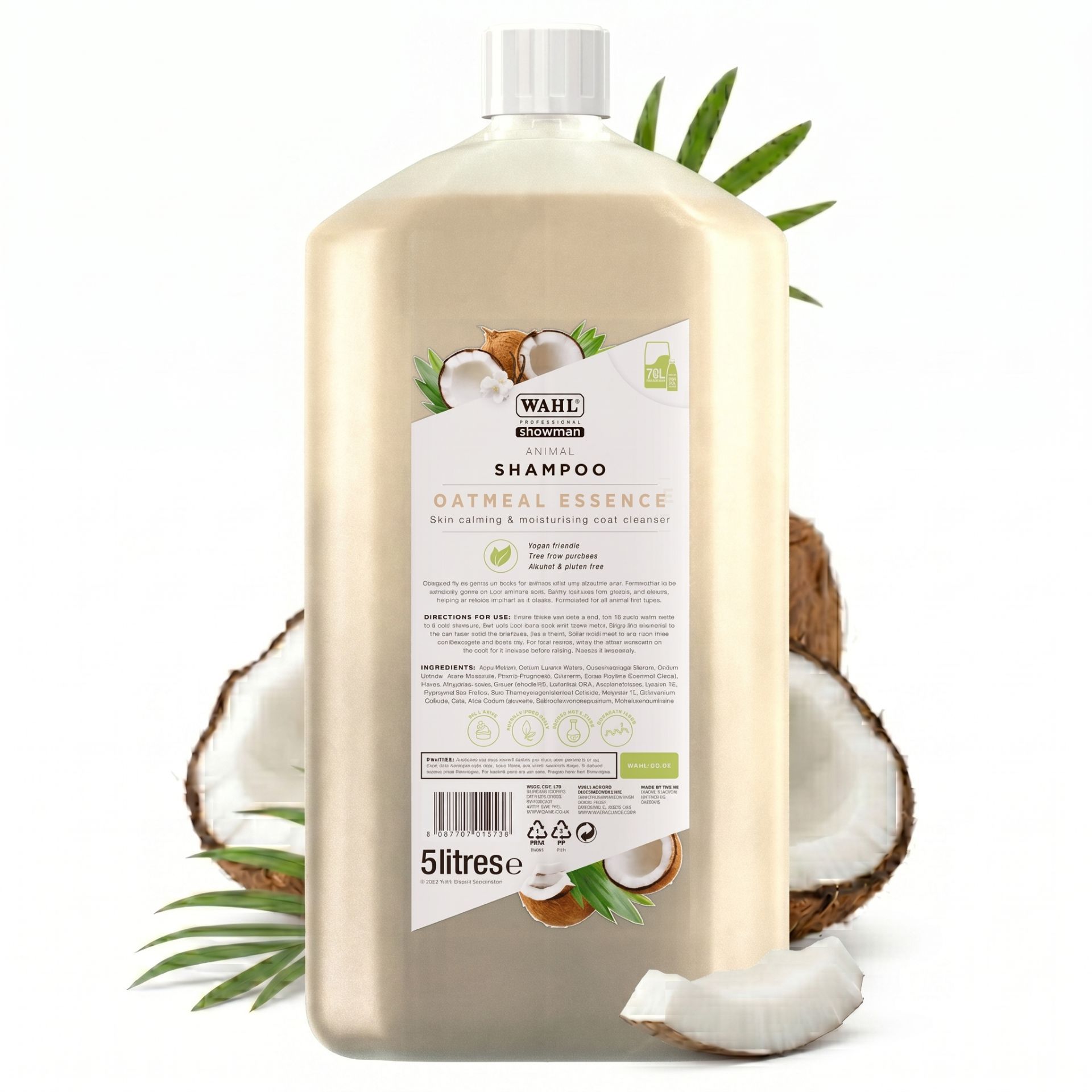shampoo, animal, oatmeal, coastless?, 5 litres