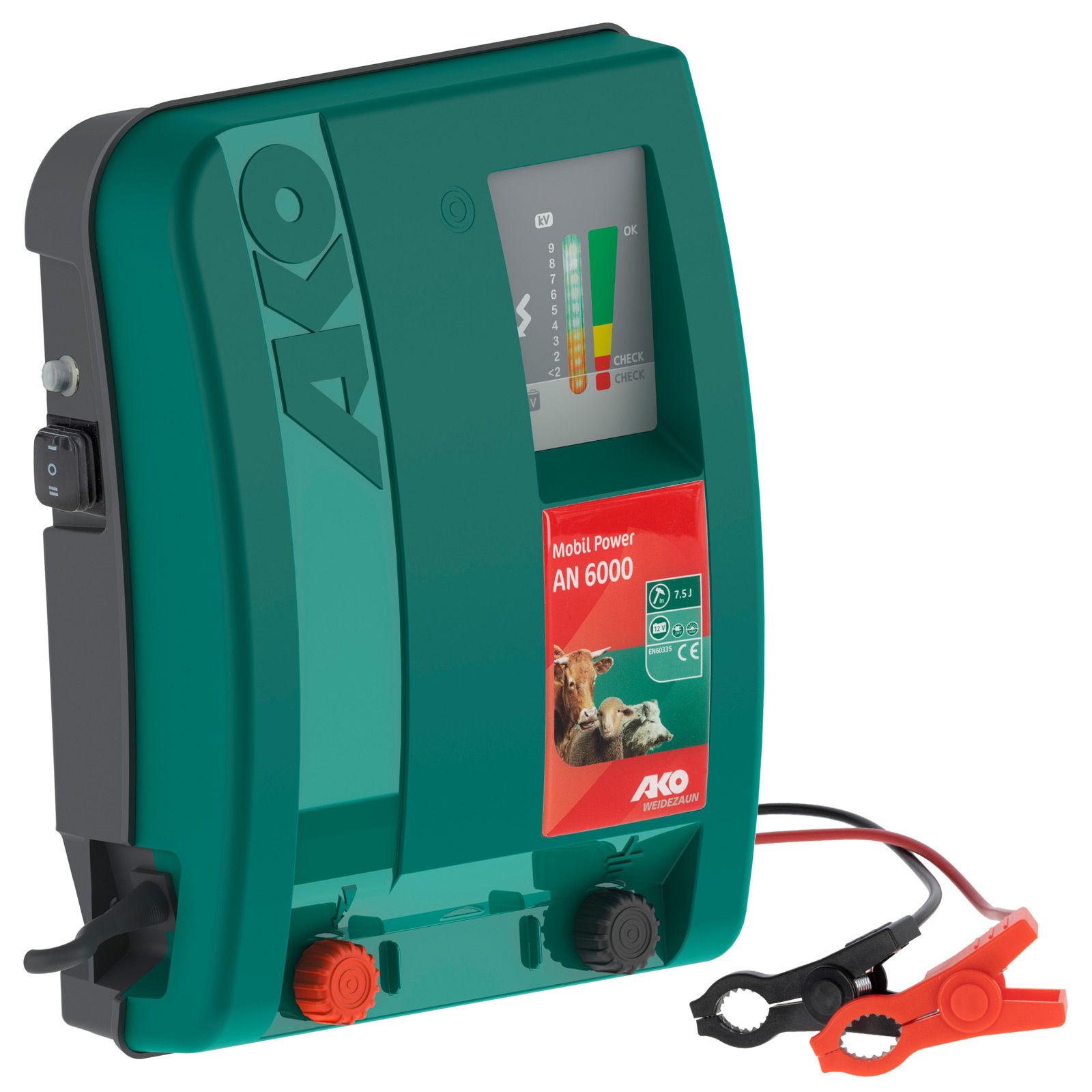 Électrificateur AKO Mobil Power AN 6000 12V, 7,5 Joules