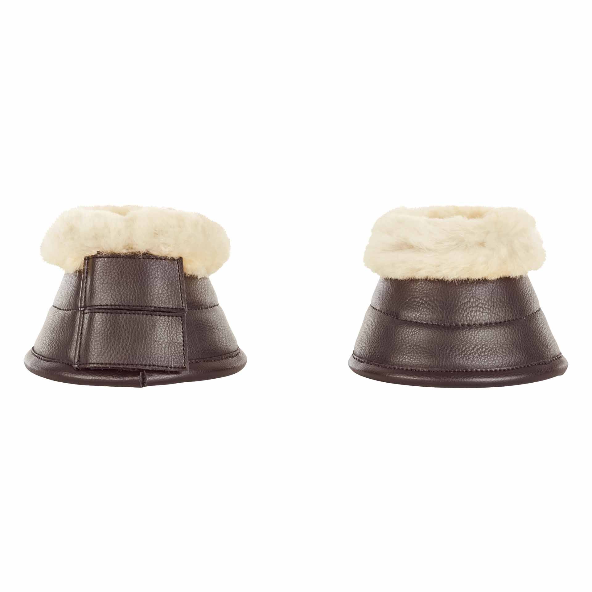 Cloches de protection BUSSE COMFY-FELL en peau d'agneau, M marron