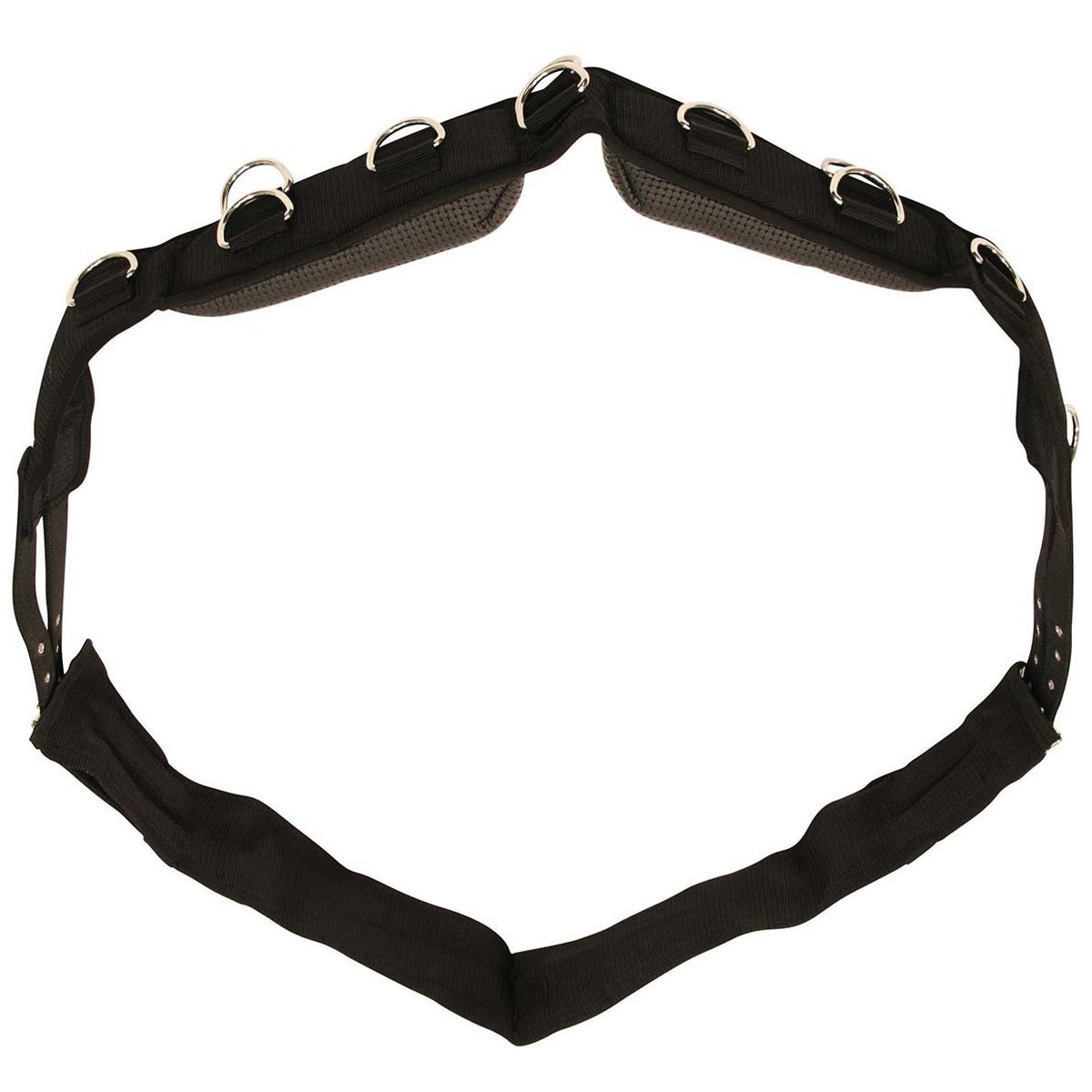 Covalliero Ceinture de poumon avec coussin en cuir full