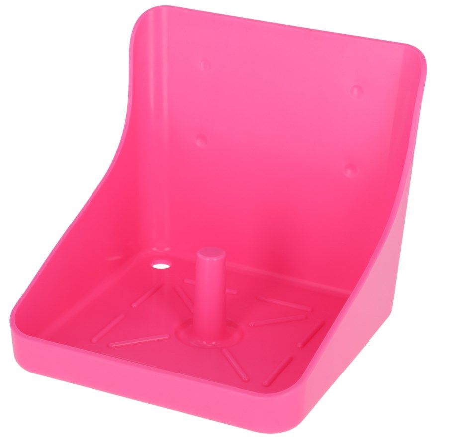 Kerbl Lecksteinhalter eckig aus Kunststoff, für 15 kg Salzsteine, Farbvariante