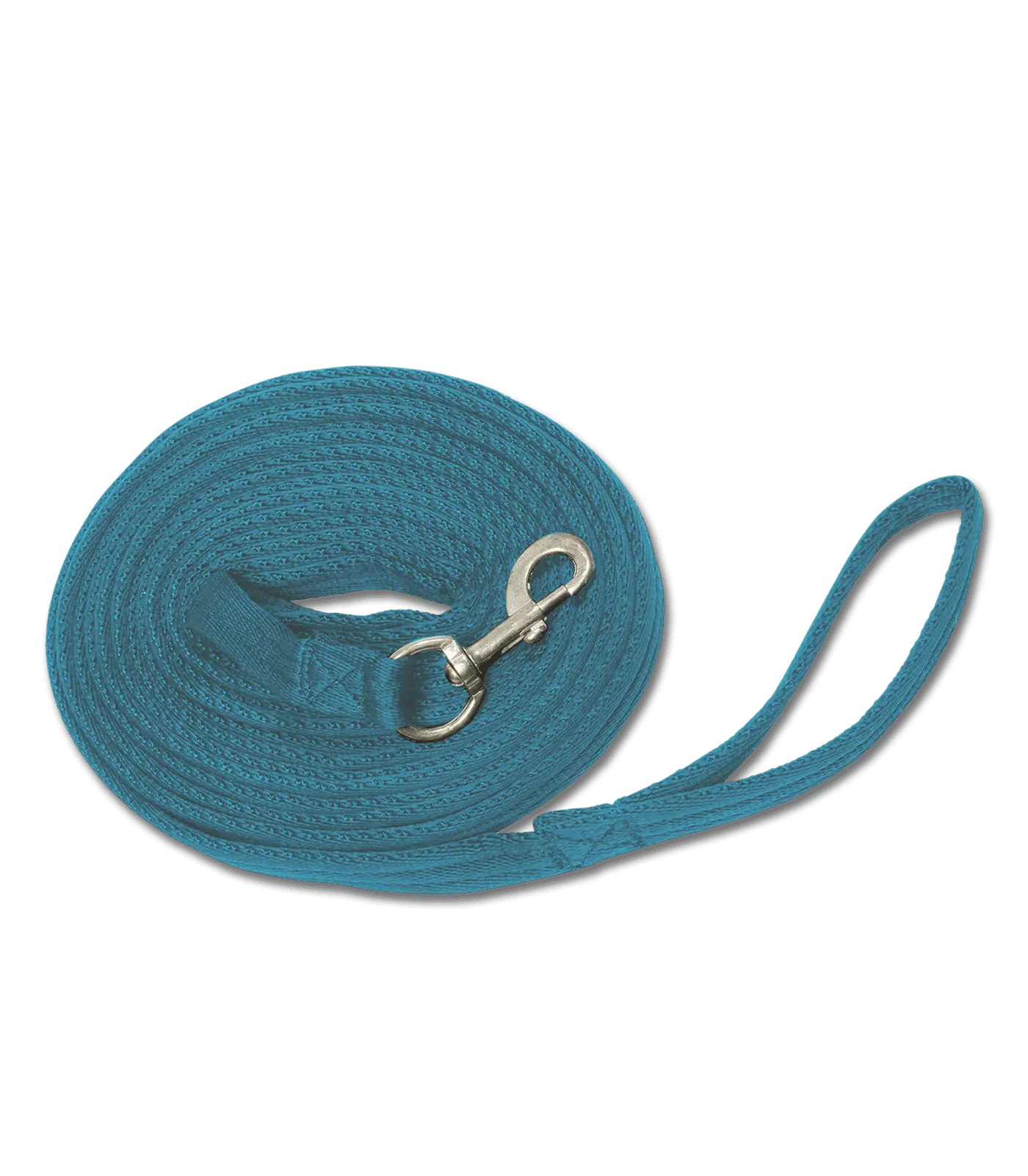 Longe à Tourner Waldhausen GRIFFY, Souple avec Mousqueton Pivotant, bleu azur