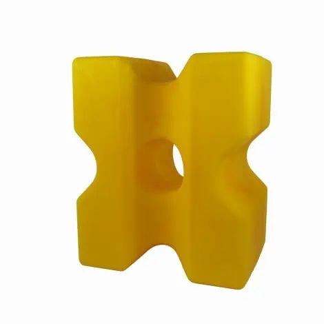 Bloc Cavaletti Cona Growi, aide à l'entraînement équestre, Jaune