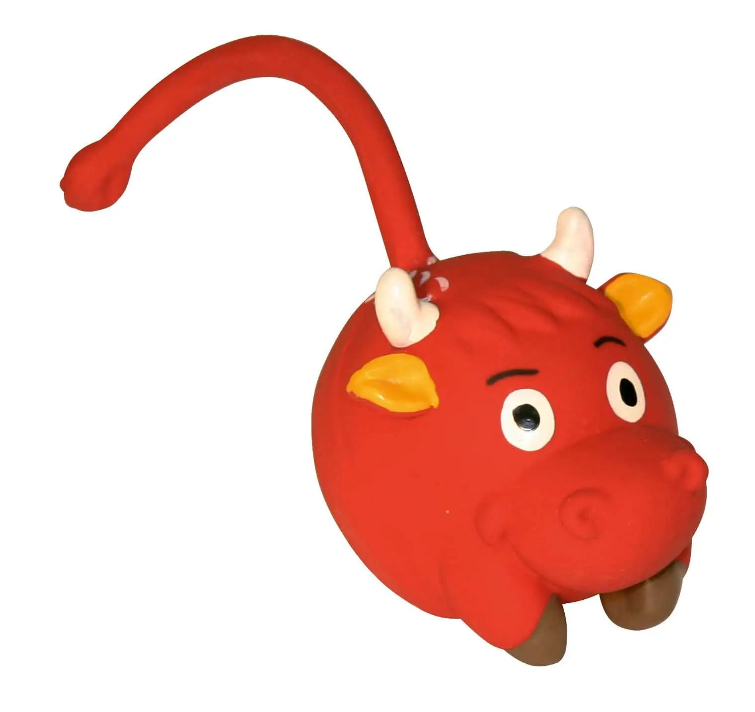 Latex Racing Bull röd 9 cm