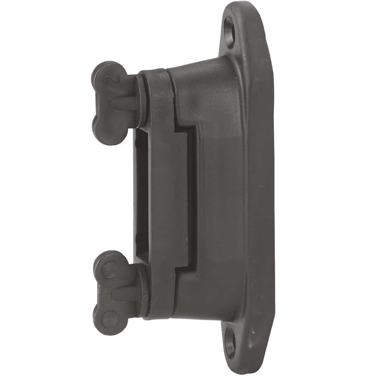 6x Isolateur d'angle noir 4 cm pour ruban