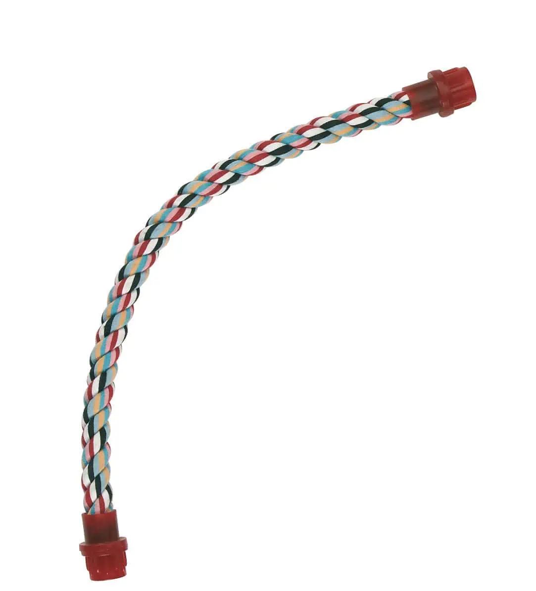 Perchoir pour oiseaux corde en coton 40 cm