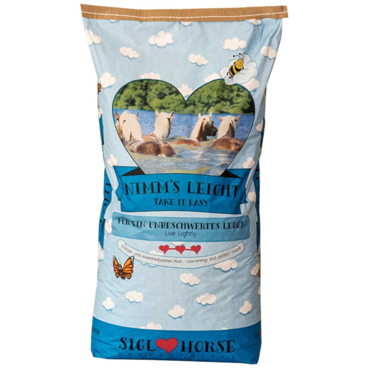 Siglhorse forage Nimm's Leicht, packaging