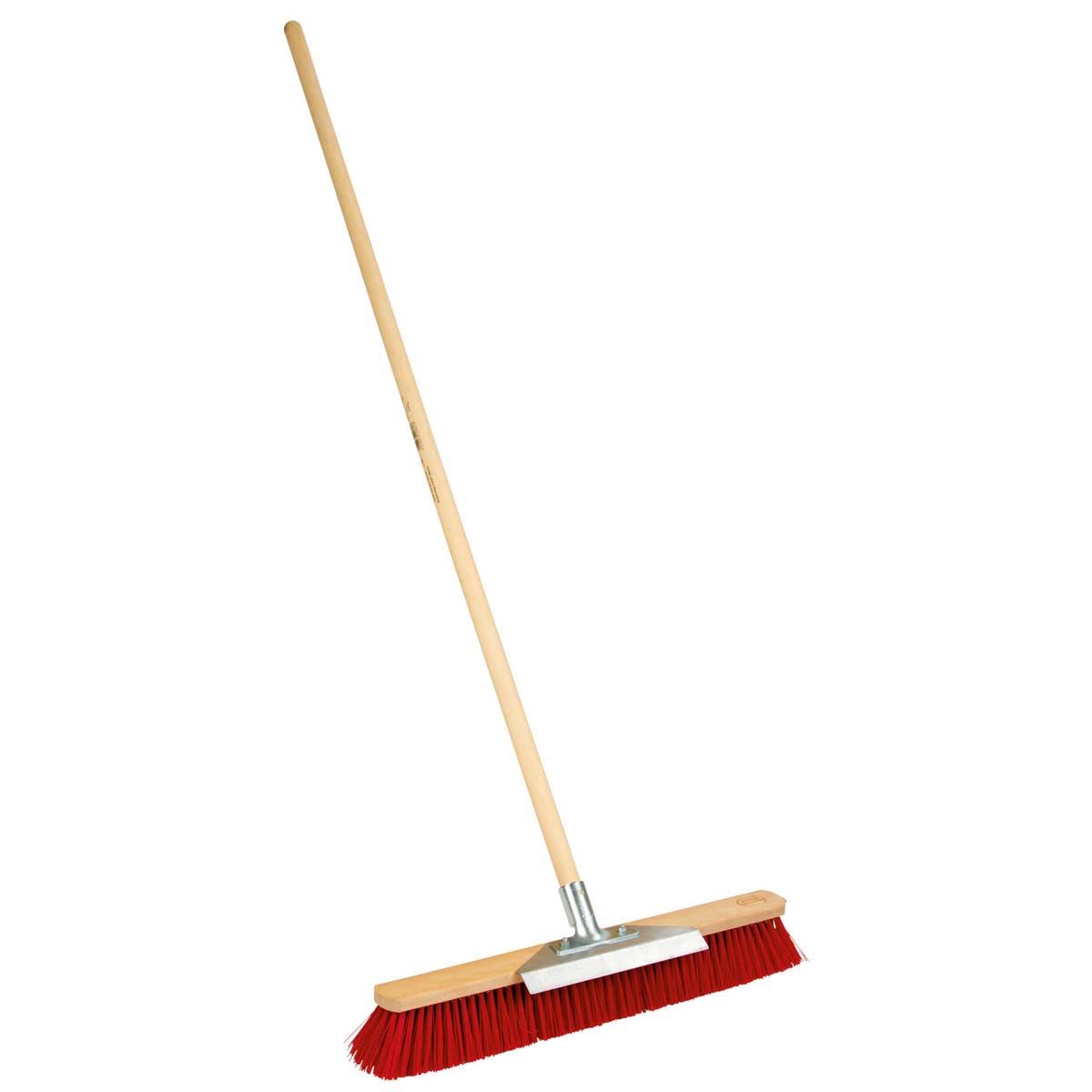 Kerbl Nagyméretű seprű kaparó éllel, horganyzott kaparóél, 60 cm