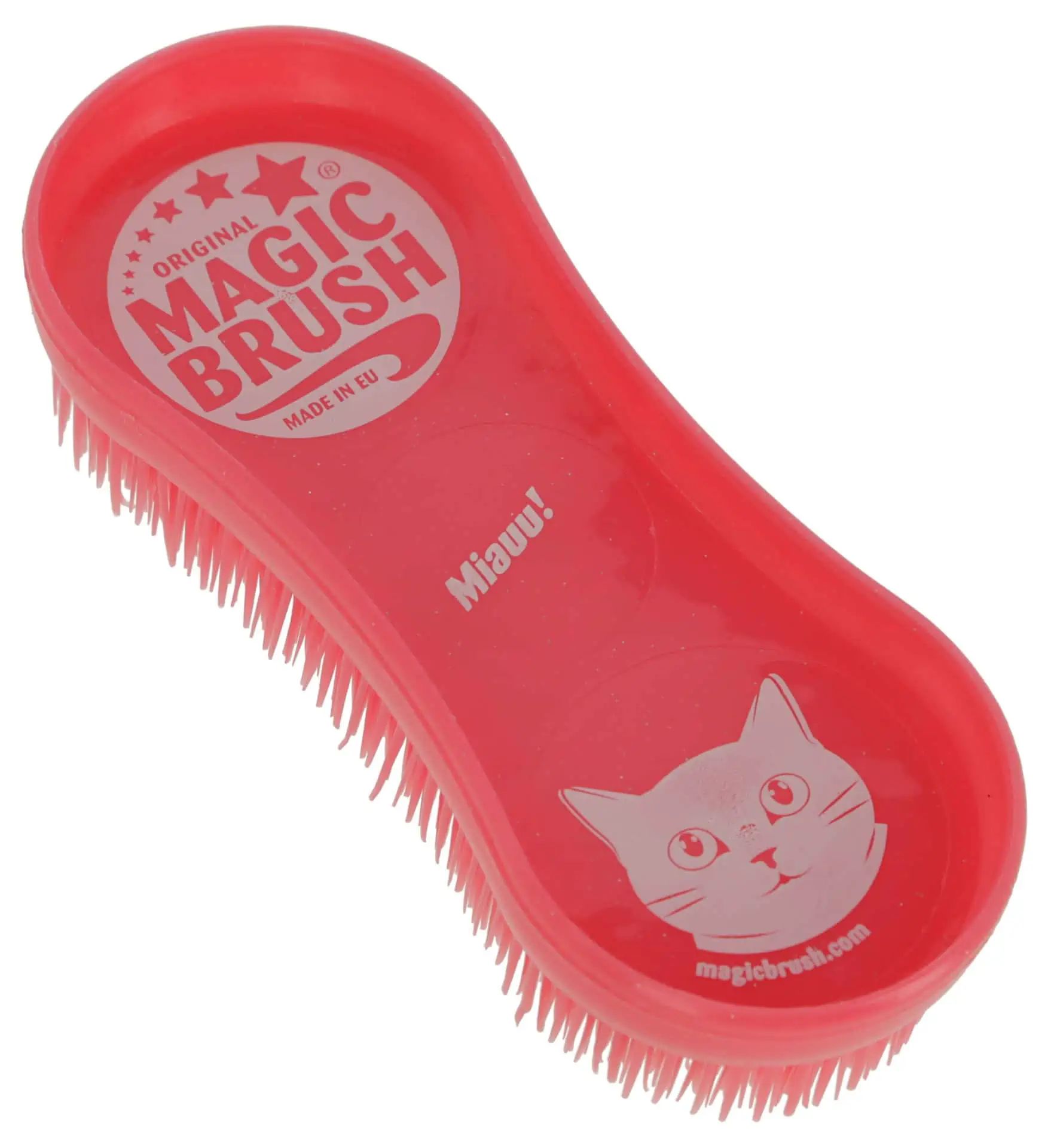 MagicBrush CAT macskakefe pink candy, ergonomikus ápoláshoz és masszázshoz