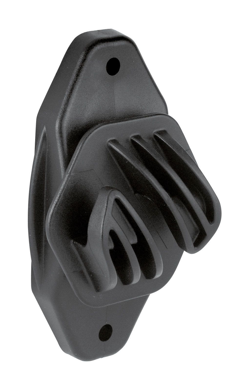 AKO Euro Cord Seilisolator schwarz, bruchsicherer Kunststoff, 200 Stück