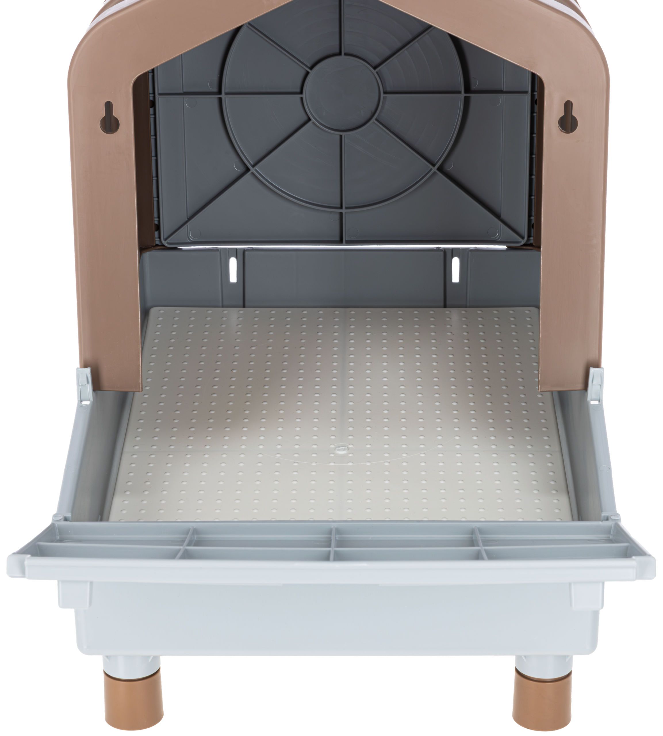 Kerbl Legenest Kunststoff modular, 2in1 für 5 Hühner, Detailansicht