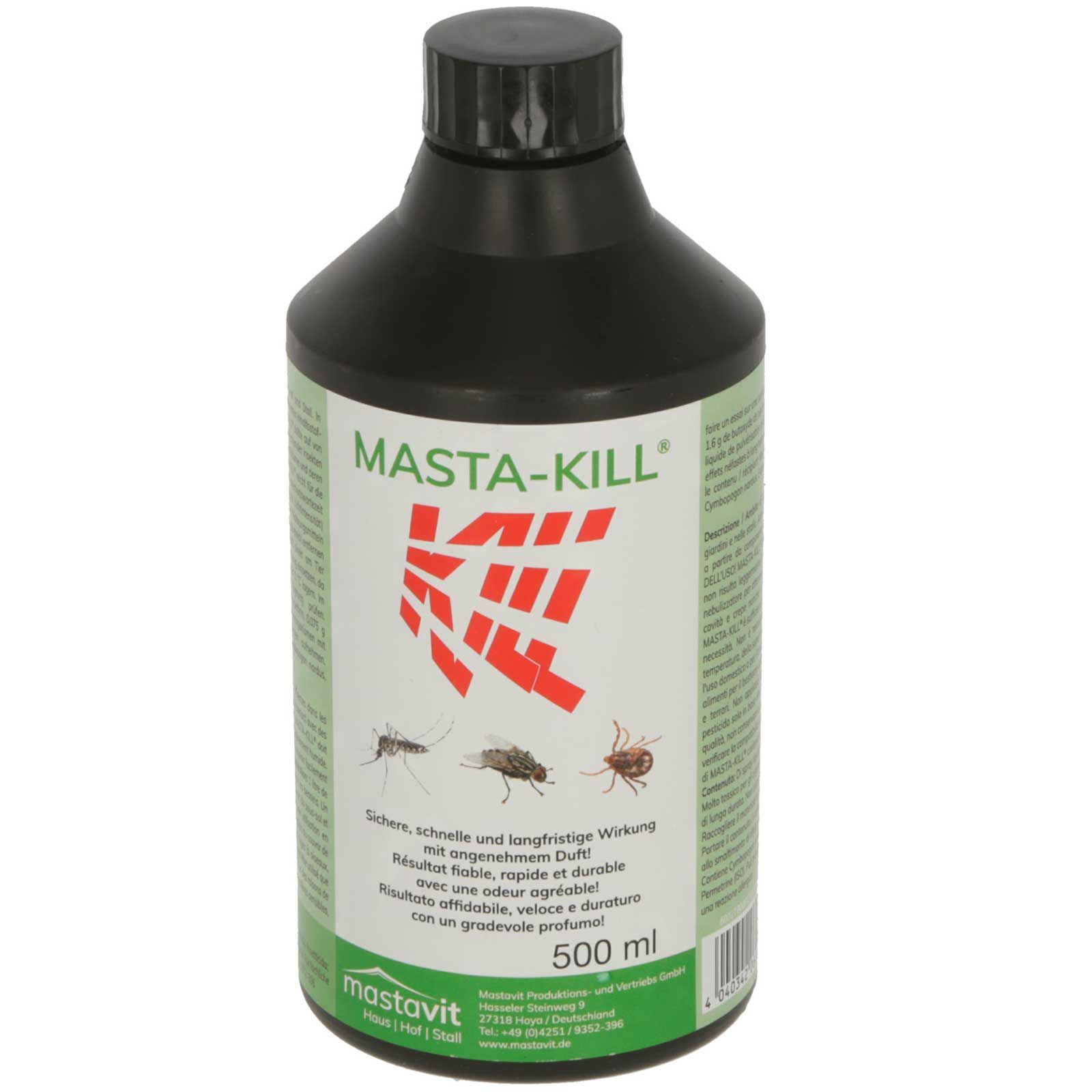 MASTA-KILL Insektenkiller gegen Fliegen & Schädlinge