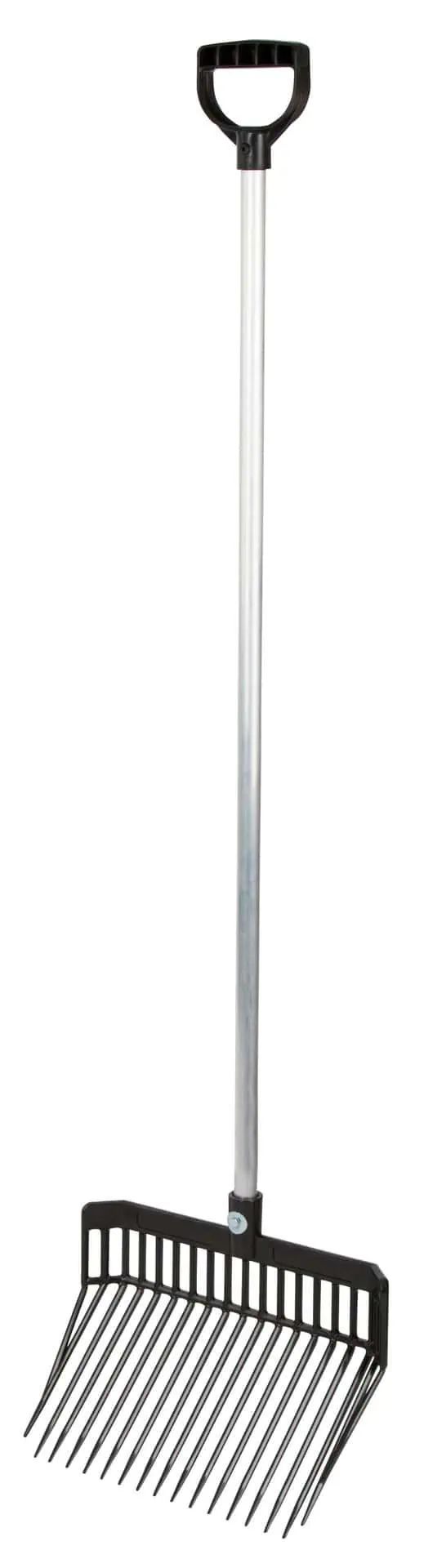 Kerbl Litter Fork Premium with Aluminium Handle, Robust