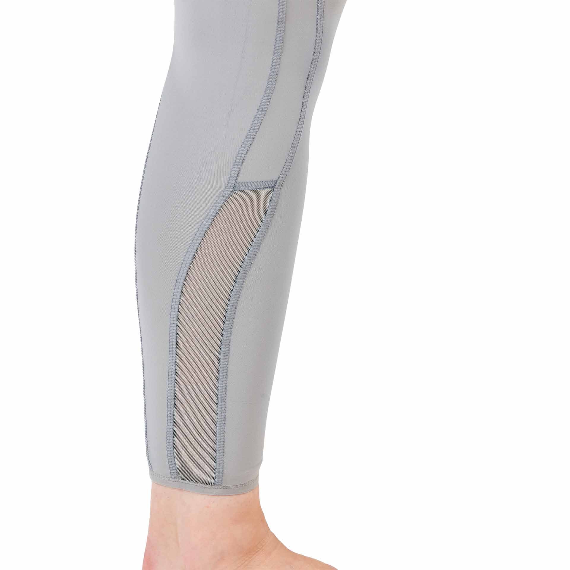 Collant d'équitation BUSSE AIRY II, léger avec inserts mesh, détail, jambe