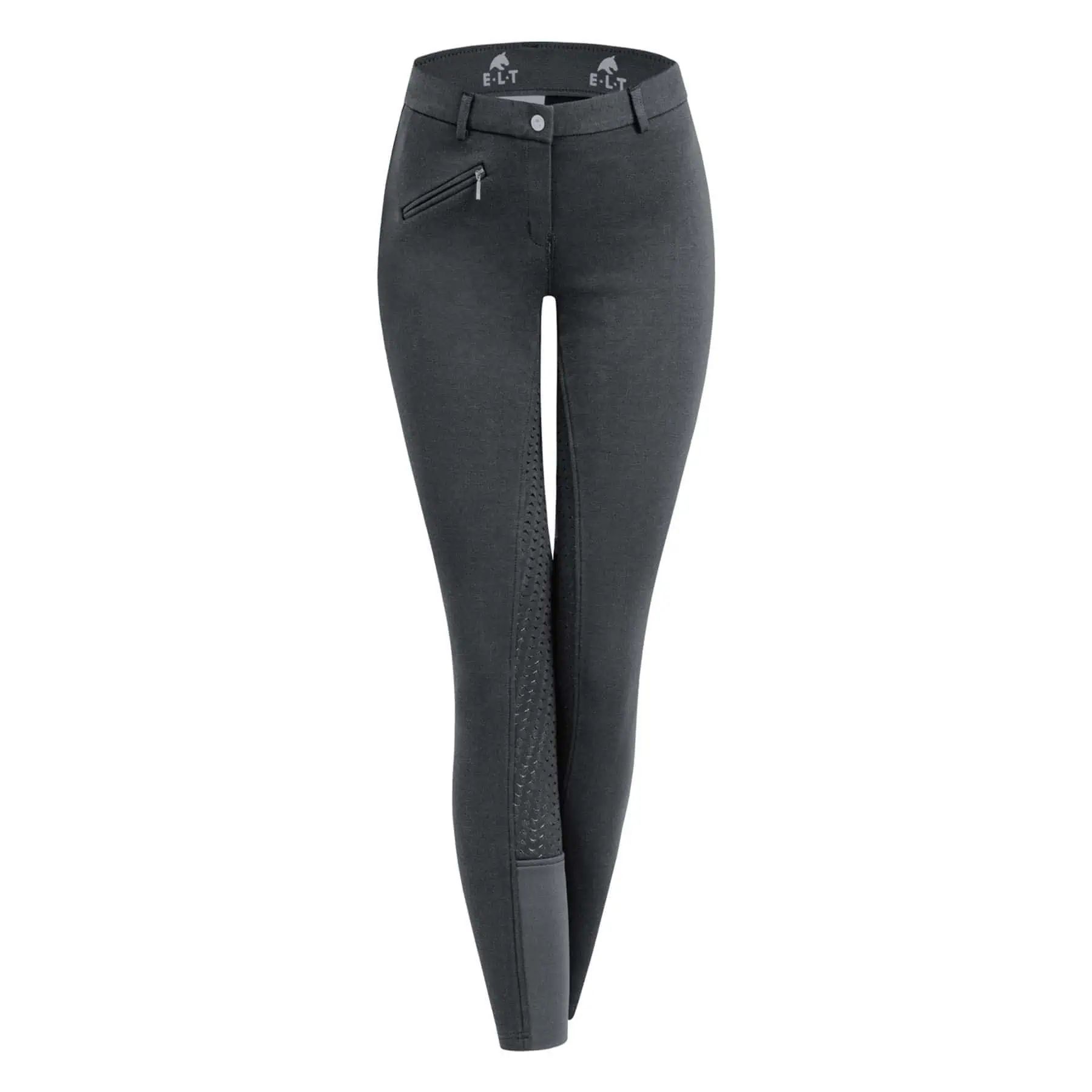 ELT Reithose Easy Start Silikon, asphalt, Gr. 42