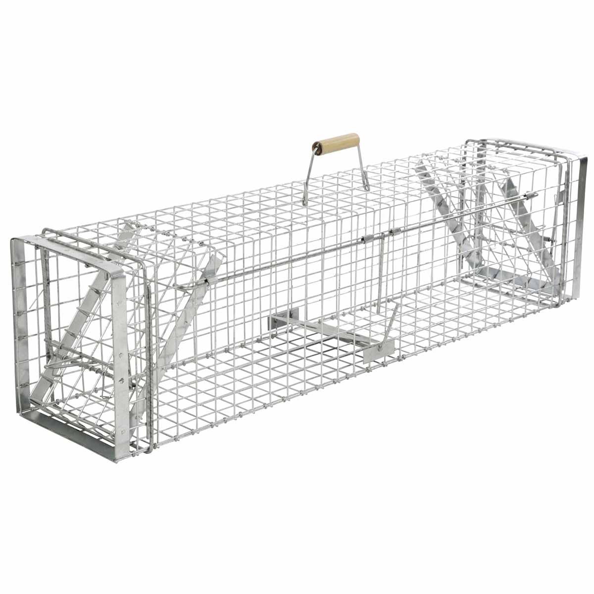 Kerbl Kastenfalle Alive Predator Super Lebendfalle, 105 x 26 x 30 cm