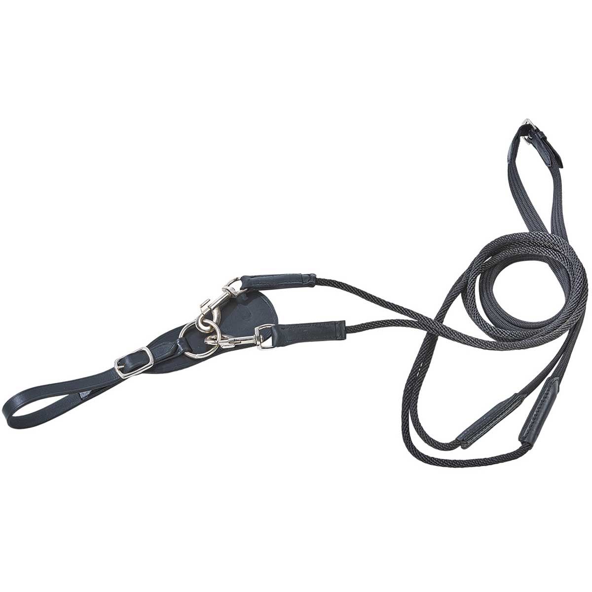 BUSSE Schlaufzügel BASIC-KORDEL, teilbar mit Rundkordel, Warmblut