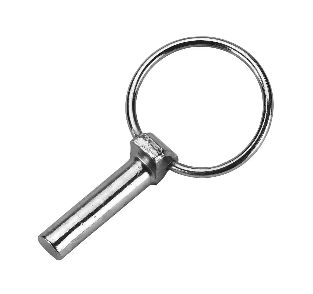 Kerbl Goupilles clip galvanisées, accessoire d'attache, 6 pièces, 4,5 mm