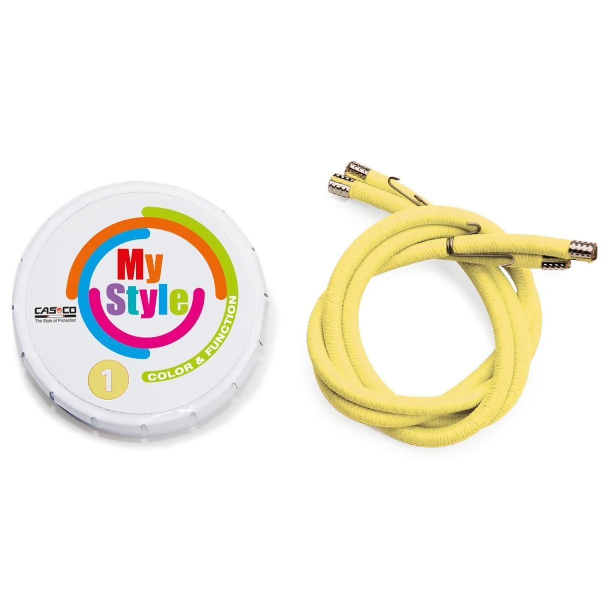 Bandes Casco My Style pour Casque d'Équitation, Réfléchissantes, jaune réfléchissant L/XL