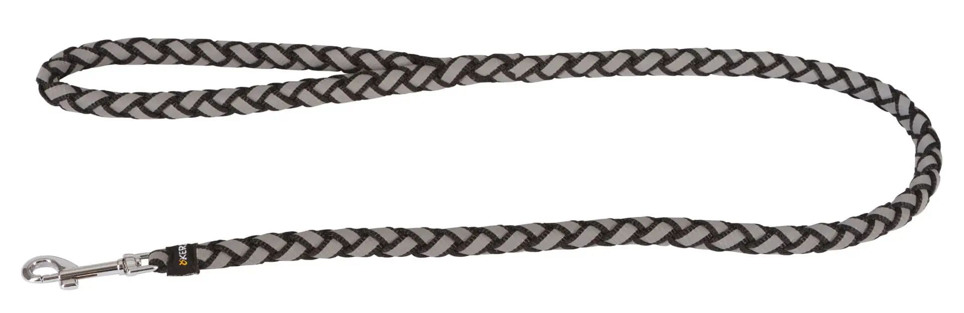 Laisse pour chien réfléchissante Kerbl Pet Maxi Safe, noir