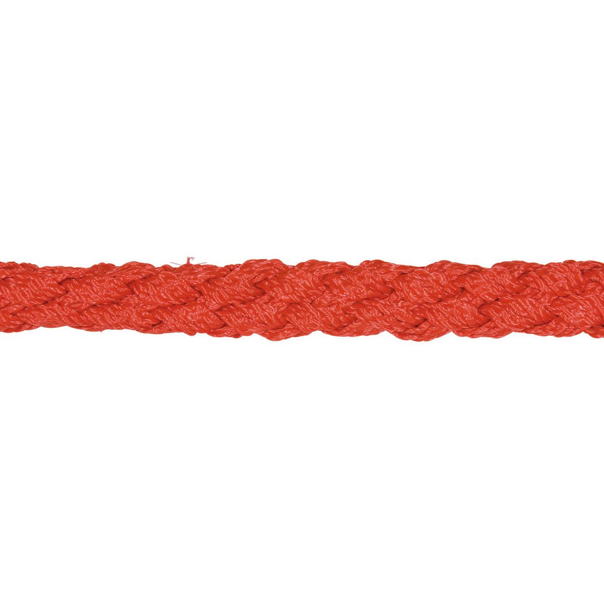 BUSSE Uppbindningsrep UNI Häst, Polypropen, 2,20 m, Panik- eller Karbinhake, Karabinerhaken red
