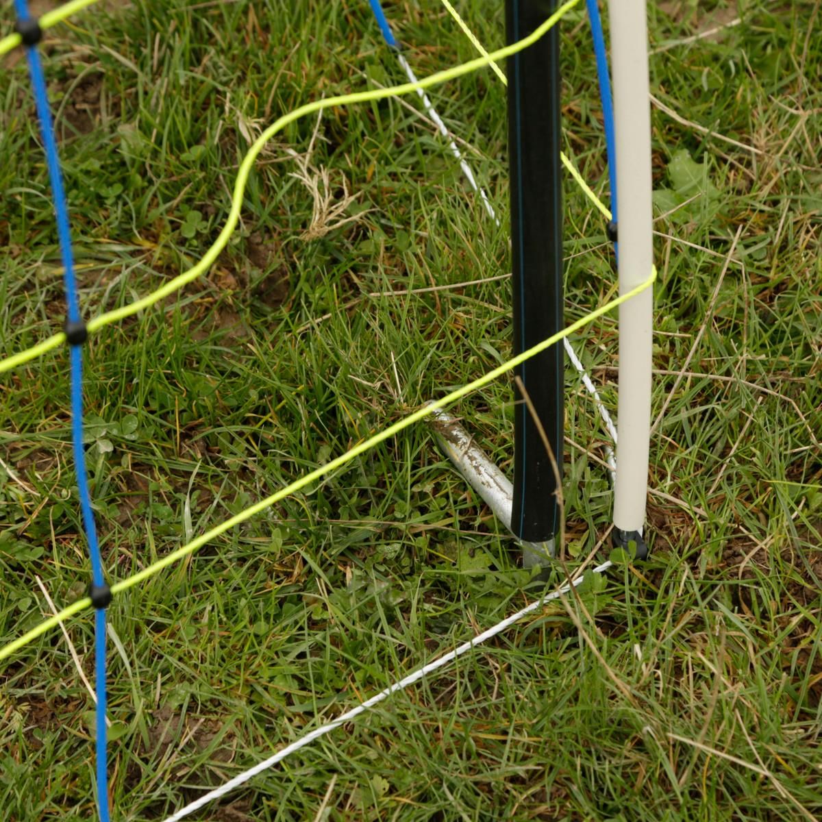 AKO Support Post for Pasture Netting, Galvanised Steel, 120 cm