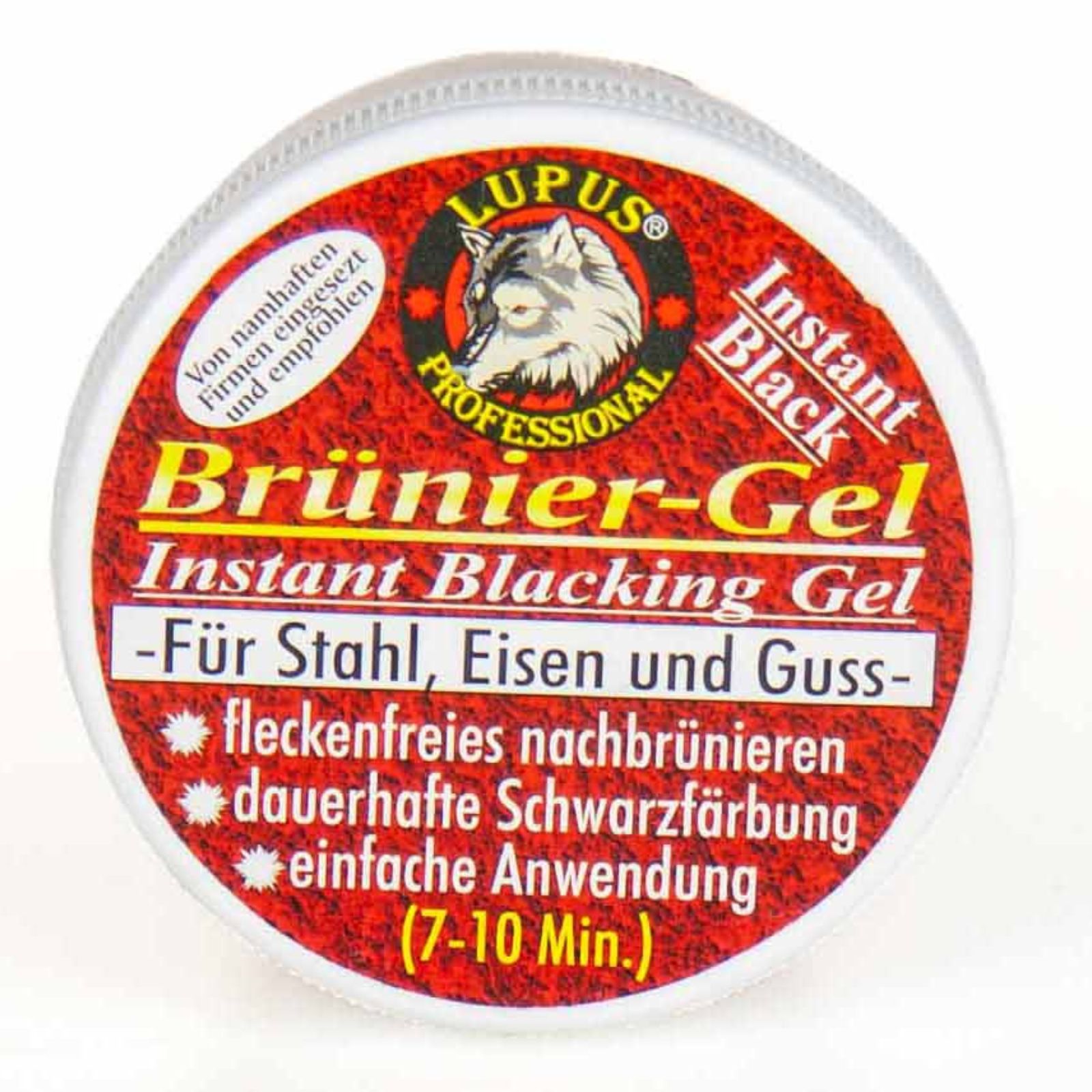 Brüniergel, Instant 100g, Etikett